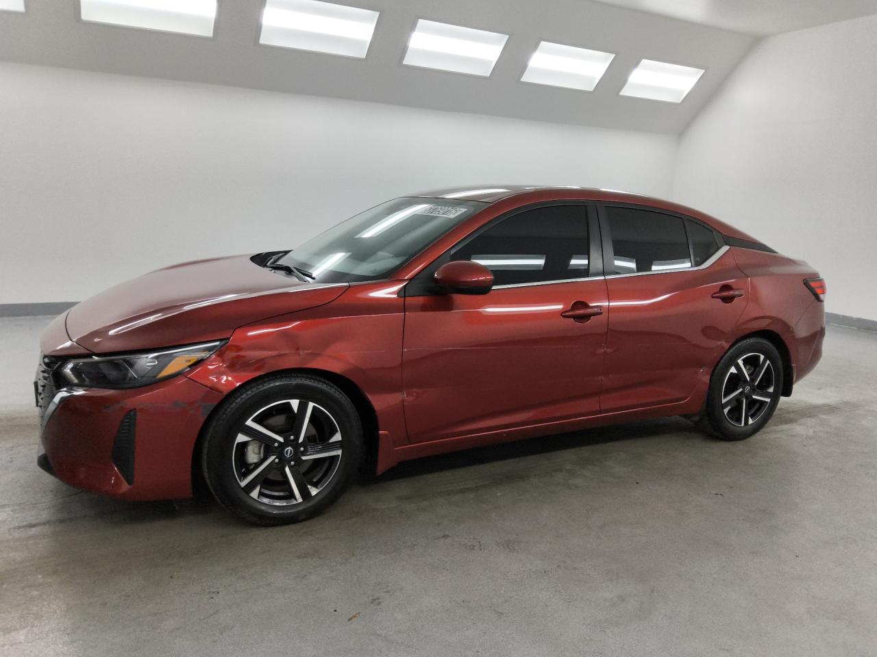 2025 Nissan Sentra Sv Brown vin: 3N1AB8CV7SY245779 Damage: Left Tie Rod, Loose, Repair Required