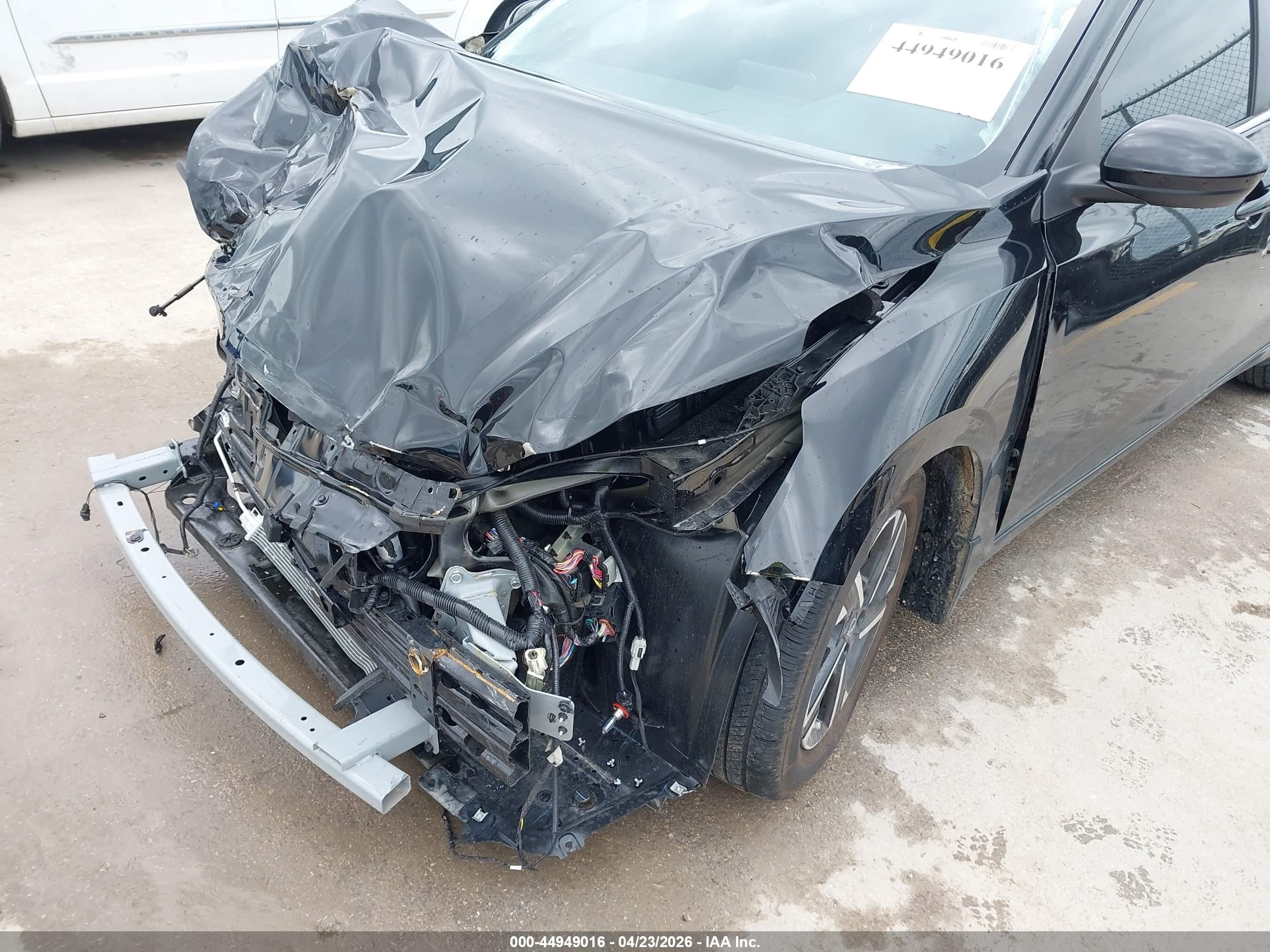 2025 Nissan Sentra Sv Черный vin: 3N1AB8CV7SY264252