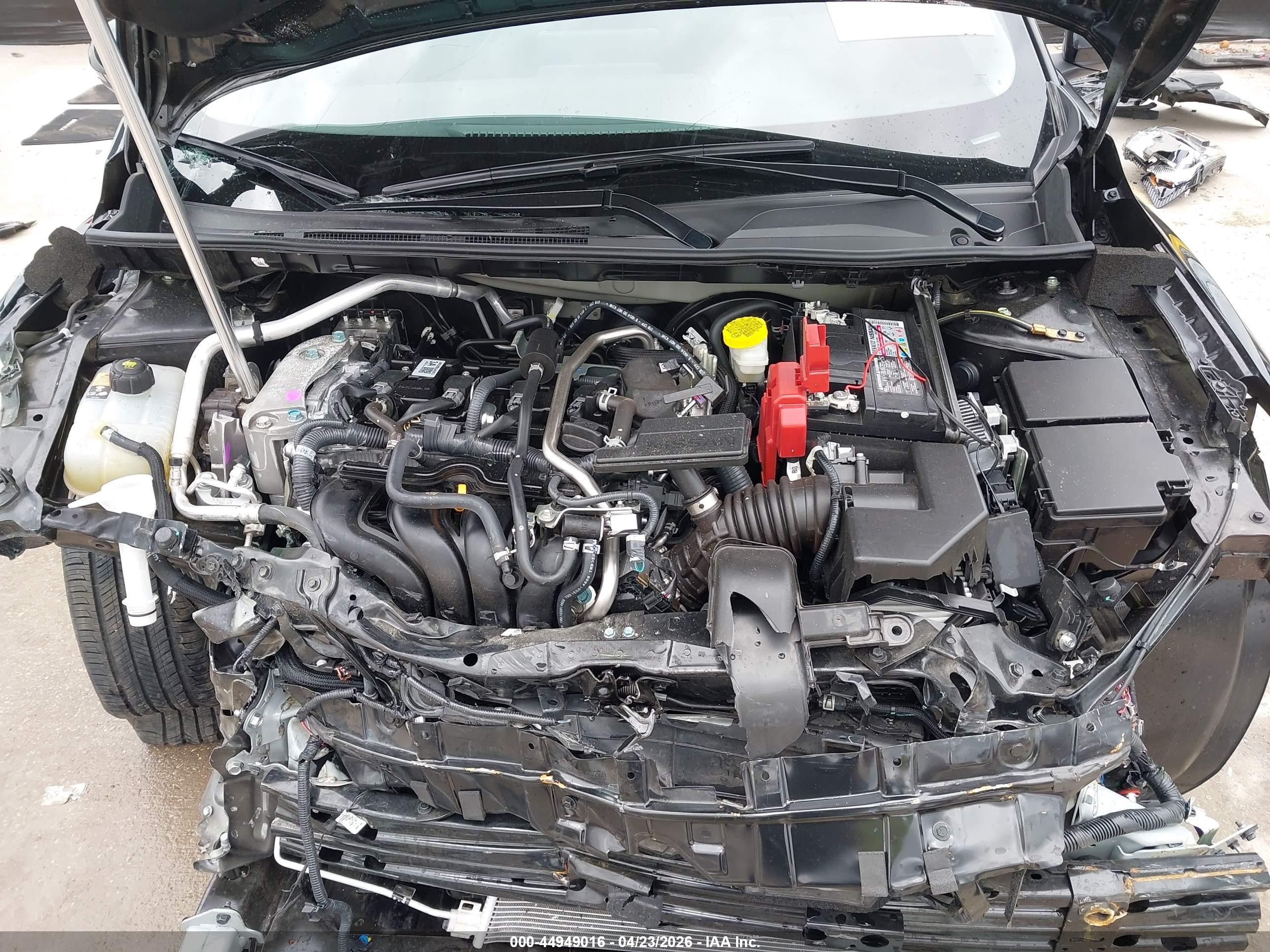 2025 Nissan Sentra Sv Черный vin: 3N1AB8CV7SY264252