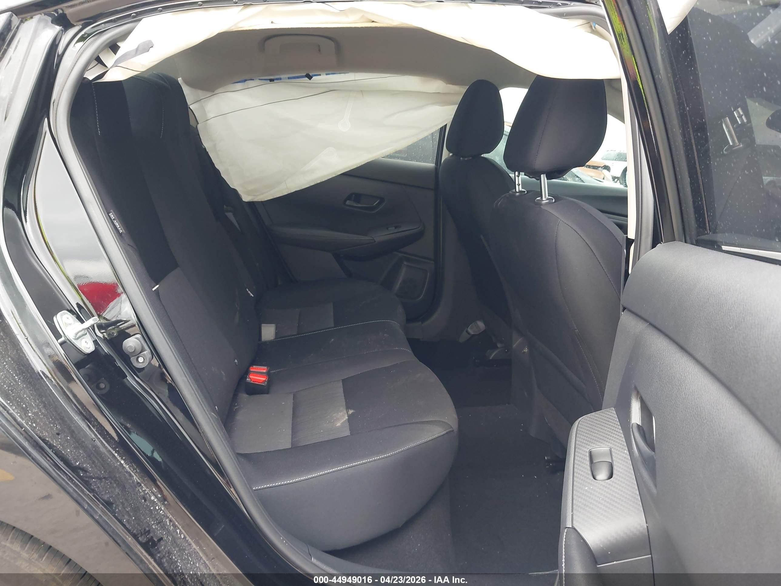 2025 Nissan Sentra Sv Черный vin: 3N1AB8CV7SY264252
