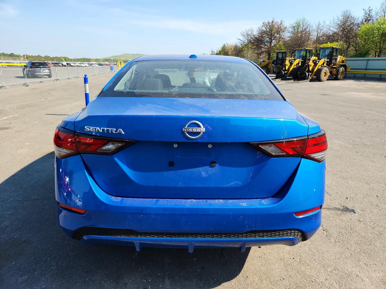 2025 Nissan Sentra Sv Blue vin: 3N1AB8CV7SY294030