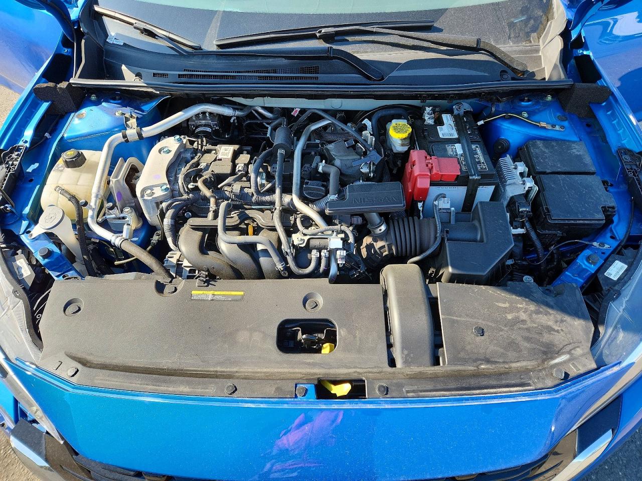 2025 Nissan Sentra Sv Blue vin: 3N1AB8CV7SY294030
