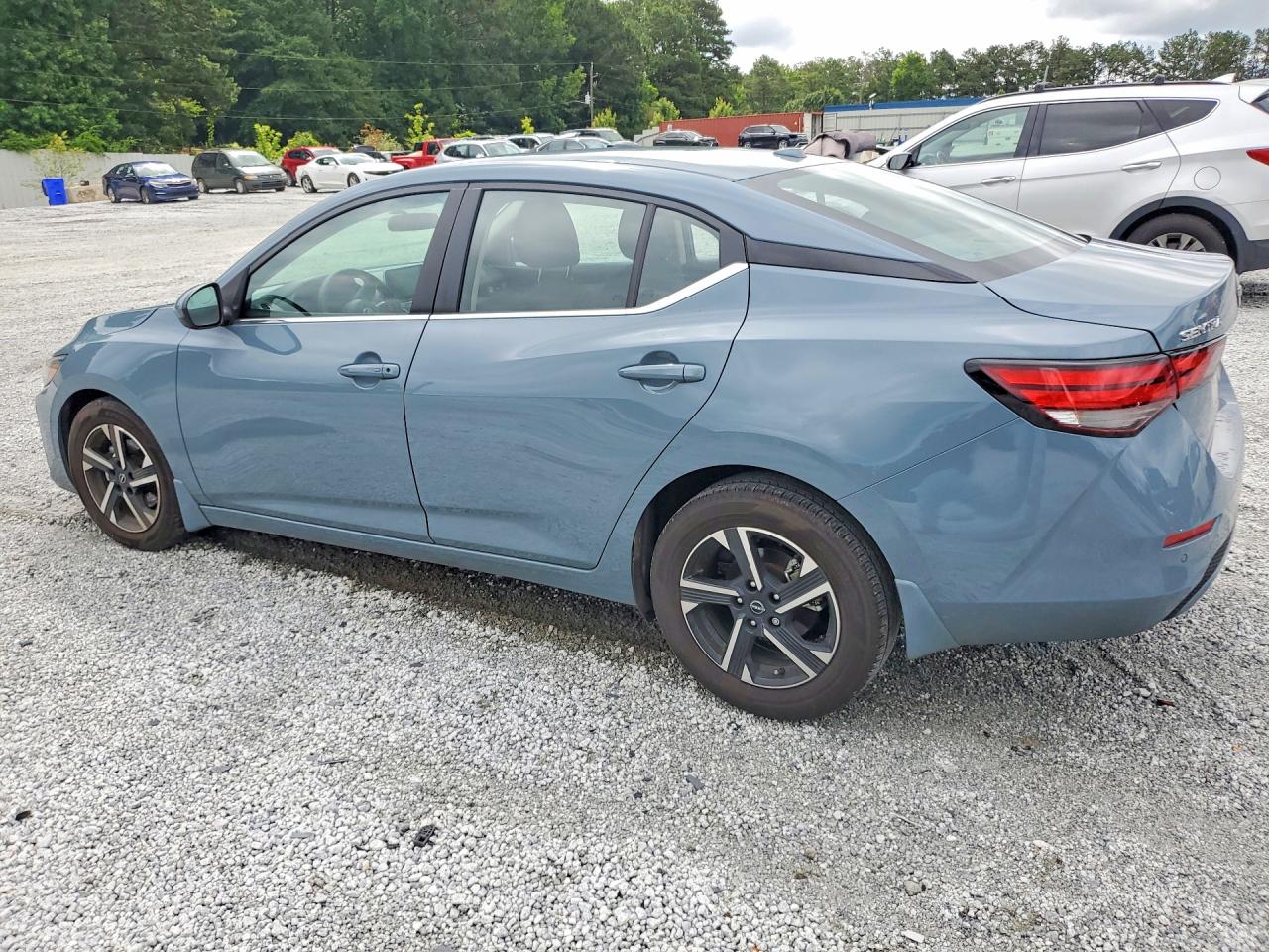 2025 Nissan Sentra Sv Blue vin: 3N1AB8CV7SY342321