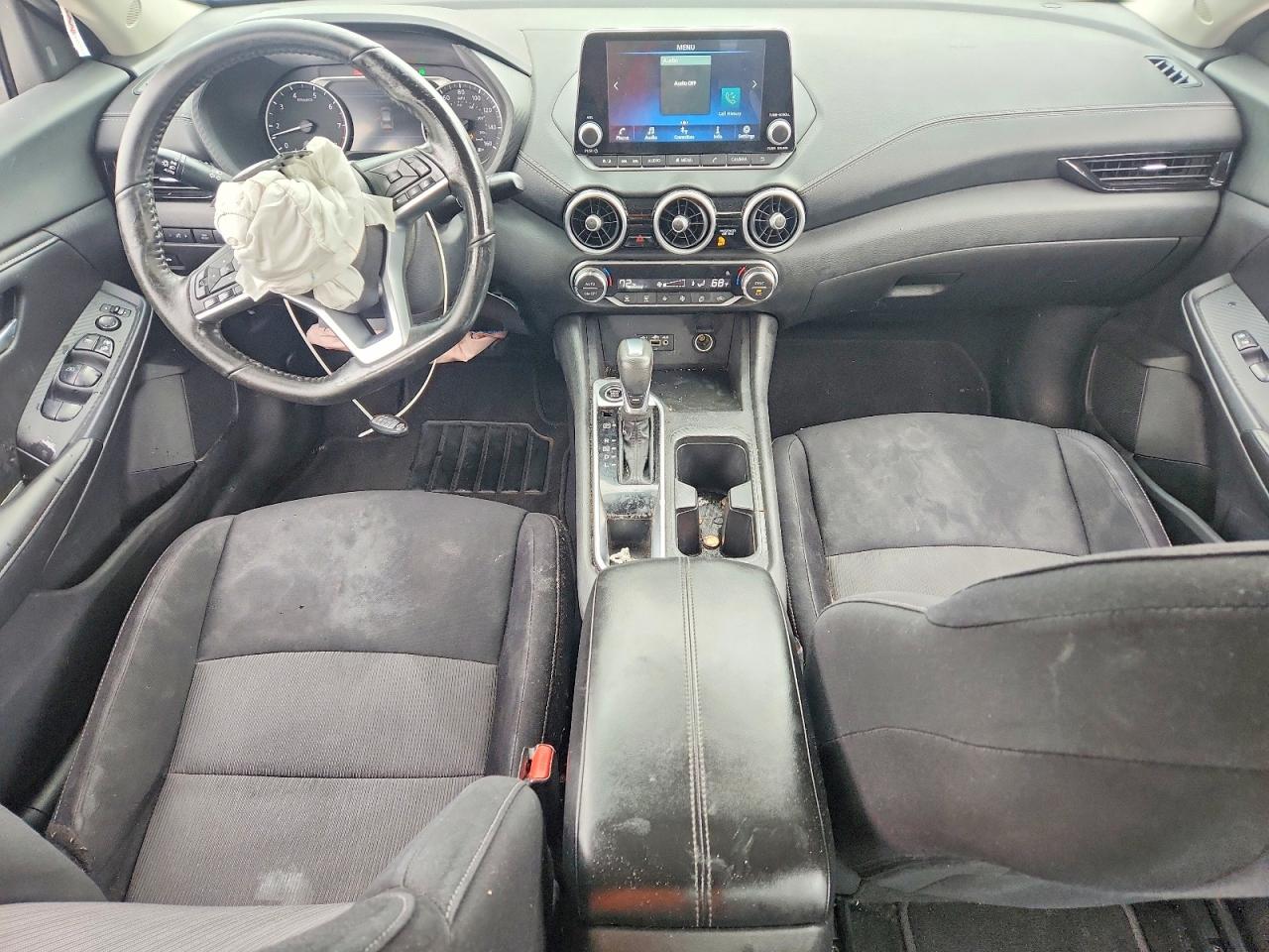 2021 Nissan Sentra Sv Silver vin: 3N1AB8CV8MY280530