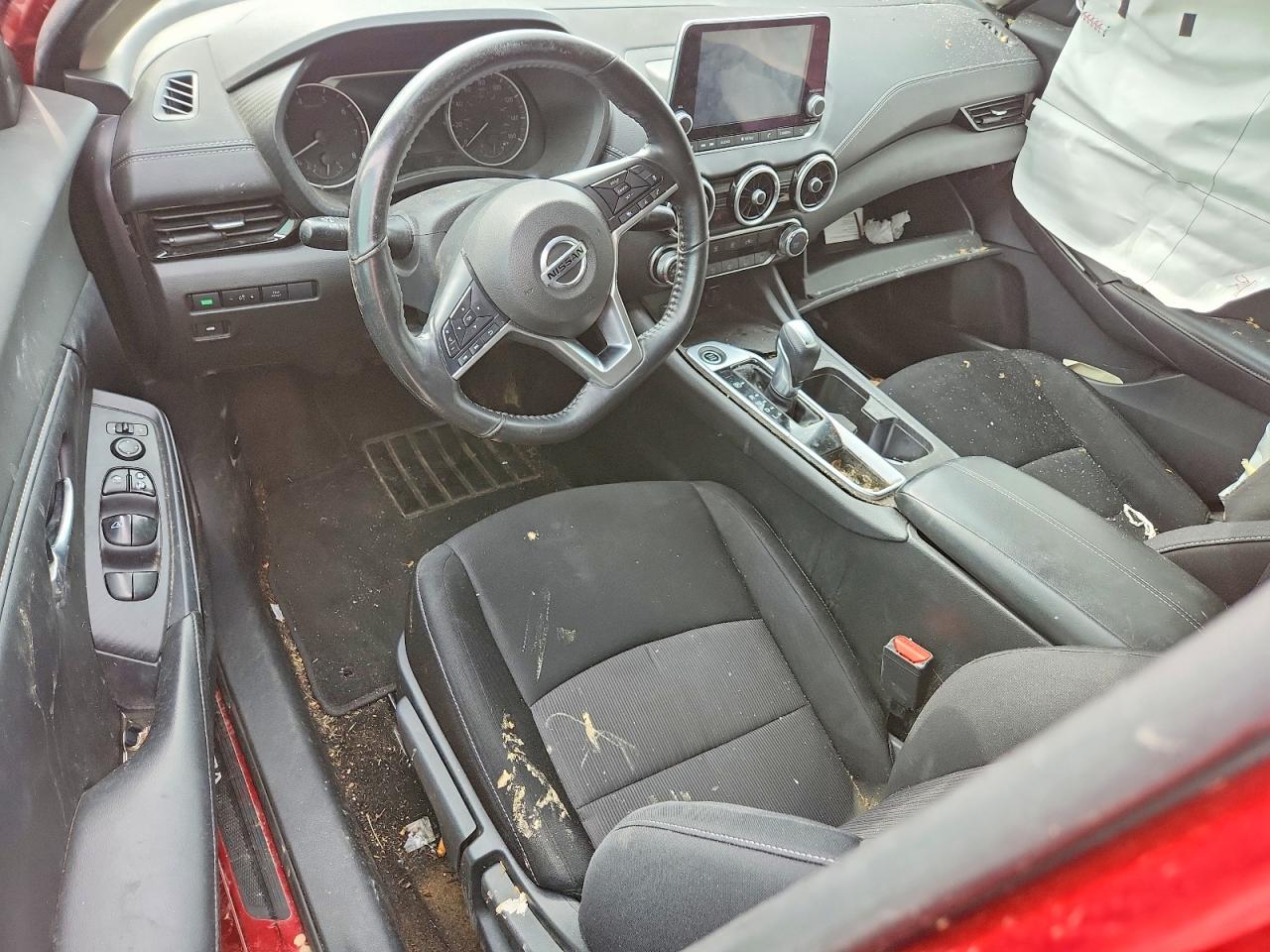 2022 Nissan Sentra Sv Красный vin: 3N1AB8CV8NY204310