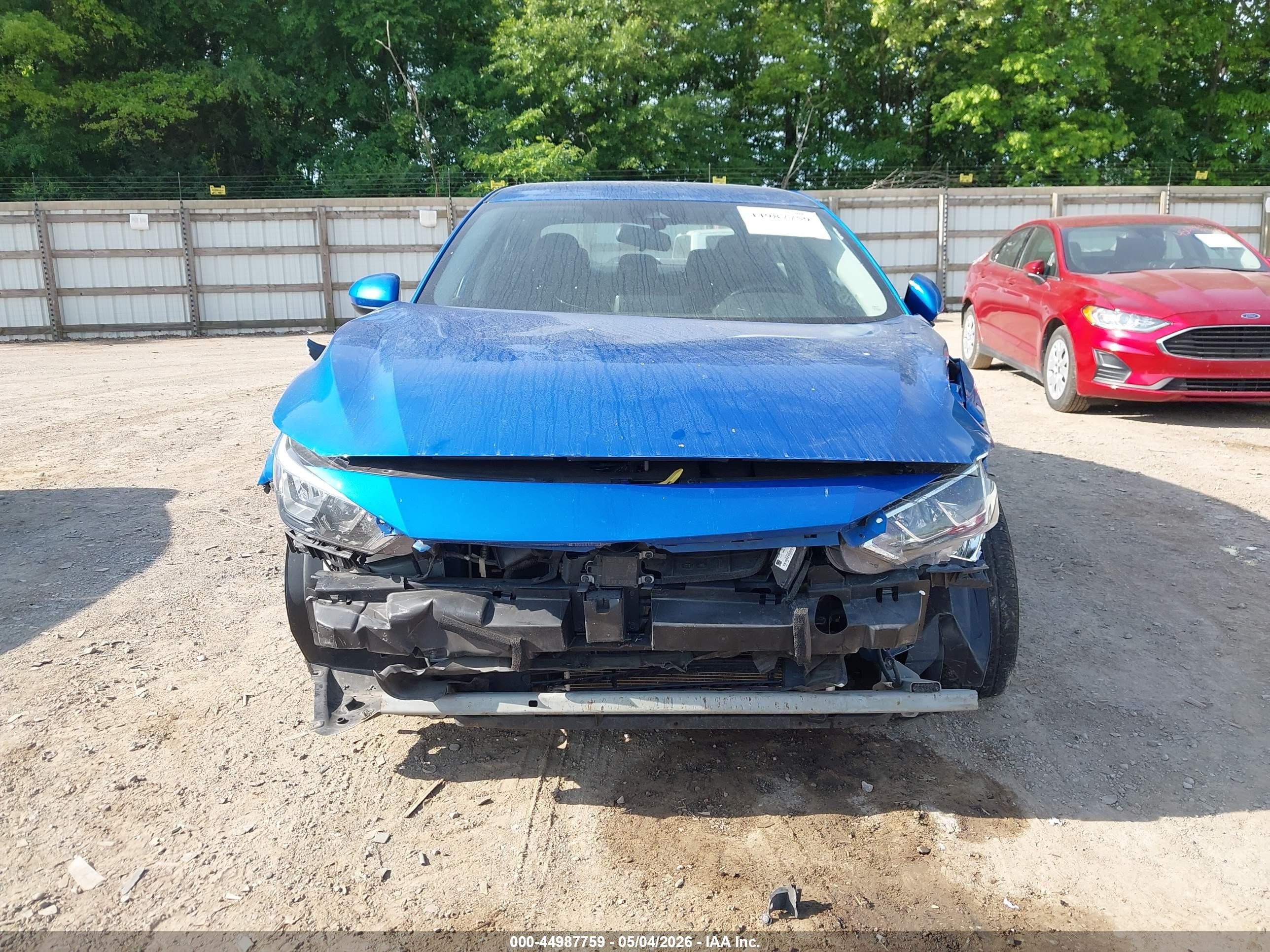 2022 Nissan Sentra Sv Xtronic Cvt Blue vin: 3N1AB8CV8NY269657