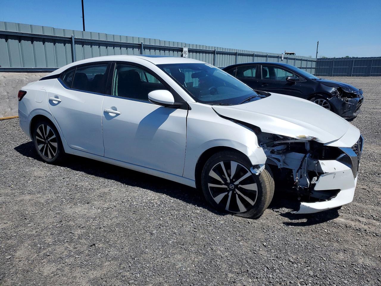 2023 Nissan Sentra Sv Белый vin: 3N1AB8CV8PY233938