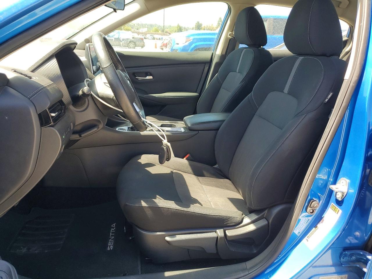 2023 Nissan Sentra Sv Blue vin: 3N1AB8CV8PY238976