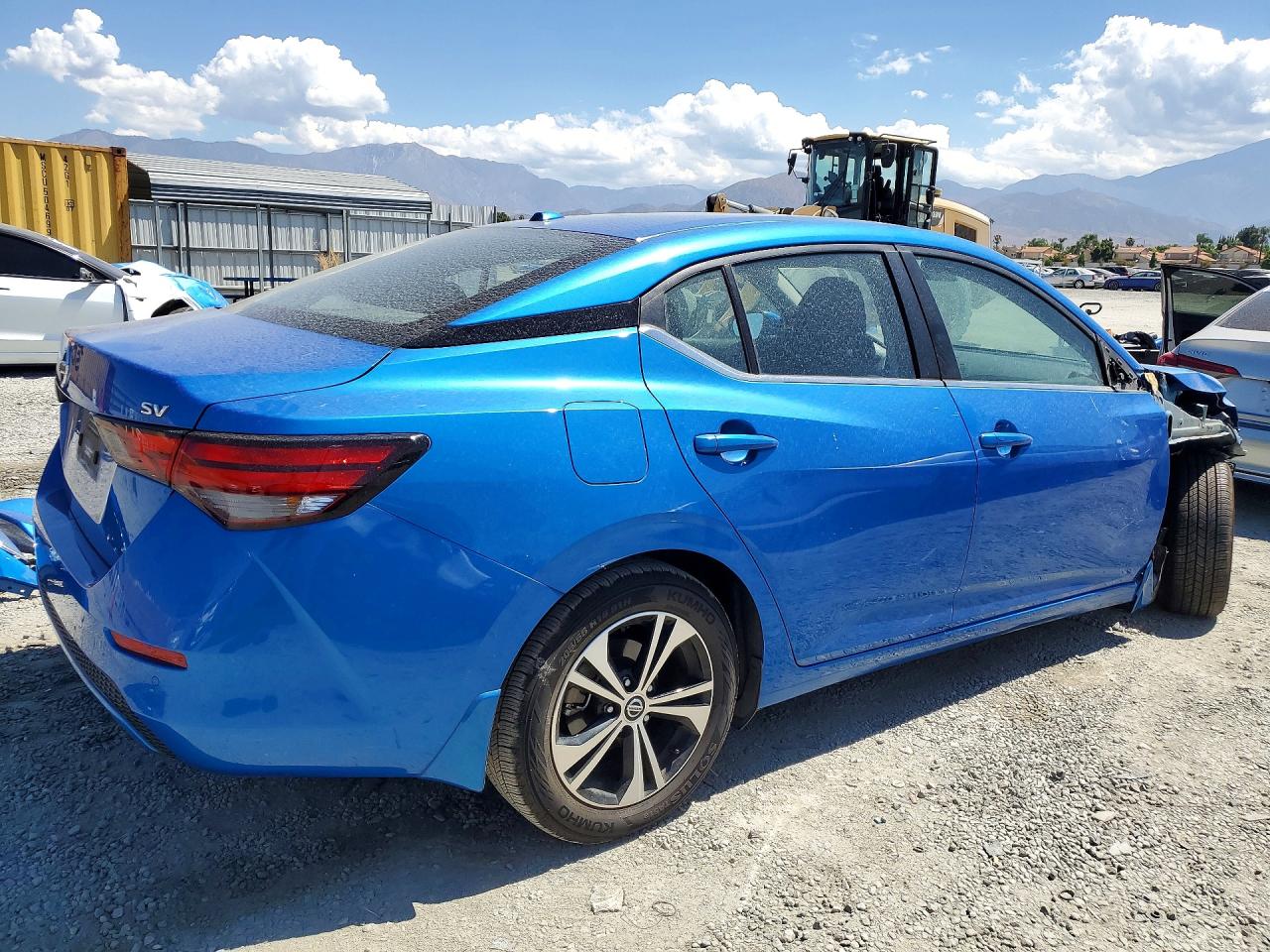 2023 Nissan Sentra Sv Blue vin: 3N1AB8CV8PY238976