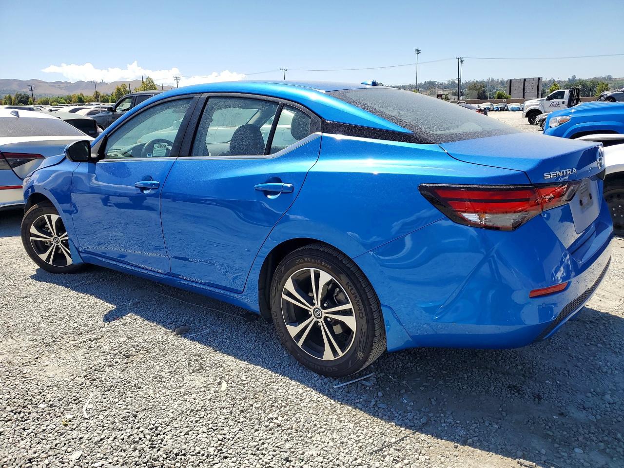 2023 Nissan Sentra Sv Blue vin: 3N1AB8CV8PY238976