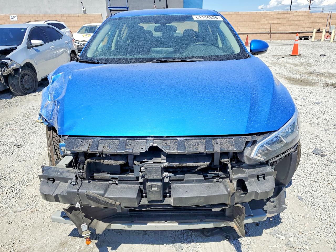 2023 Nissan Sentra Sv Blue vin: 3N1AB8CV8PY238976