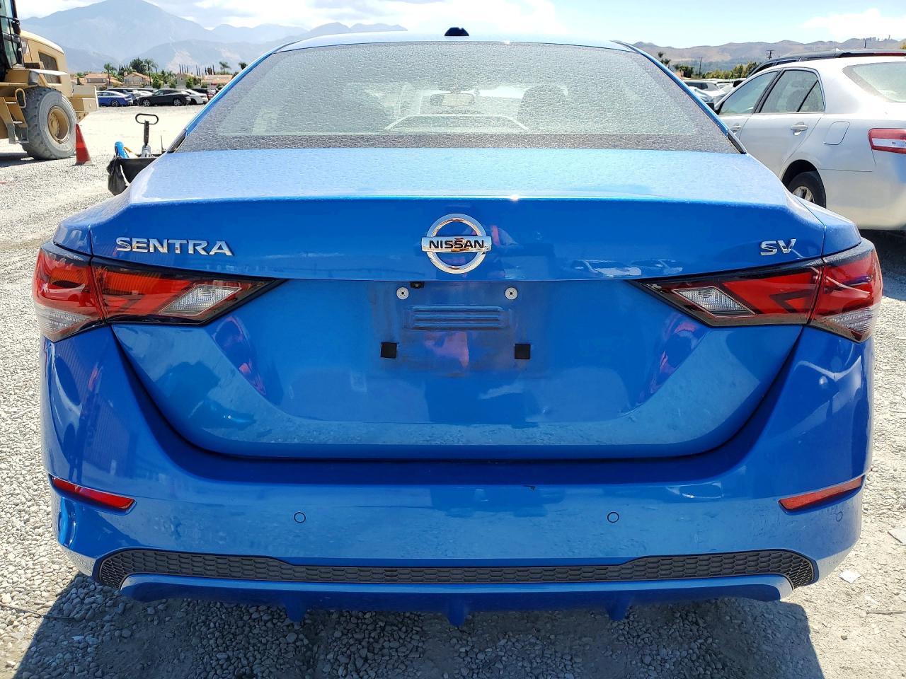 2023 Nissan Sentra Sv Blue vin: 3N1AB8CV8PY238976