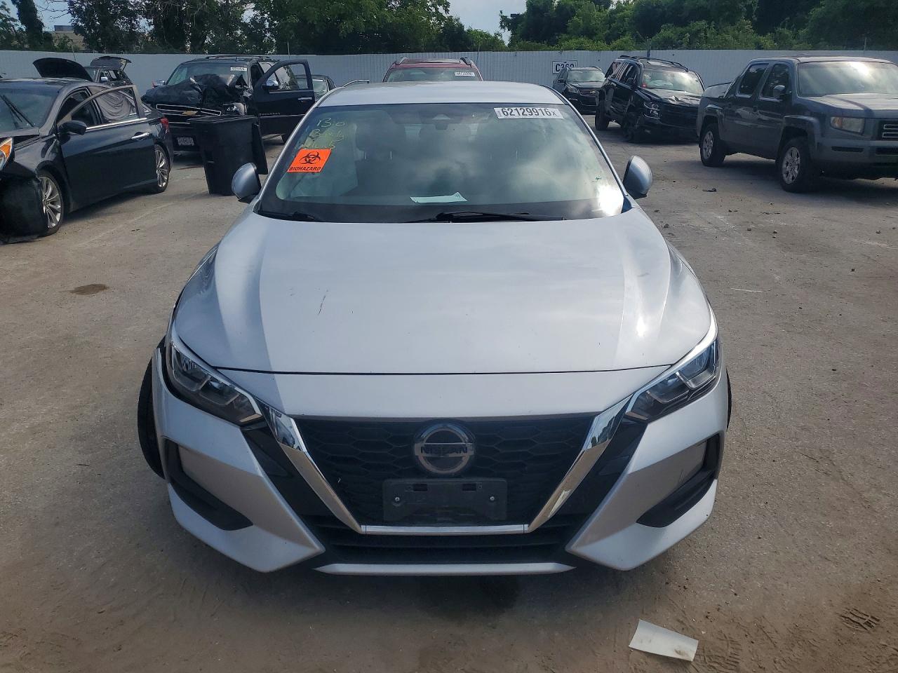 2023 Nissan Sentra Sv Silver vin: 3N1AB8CV8PY243868