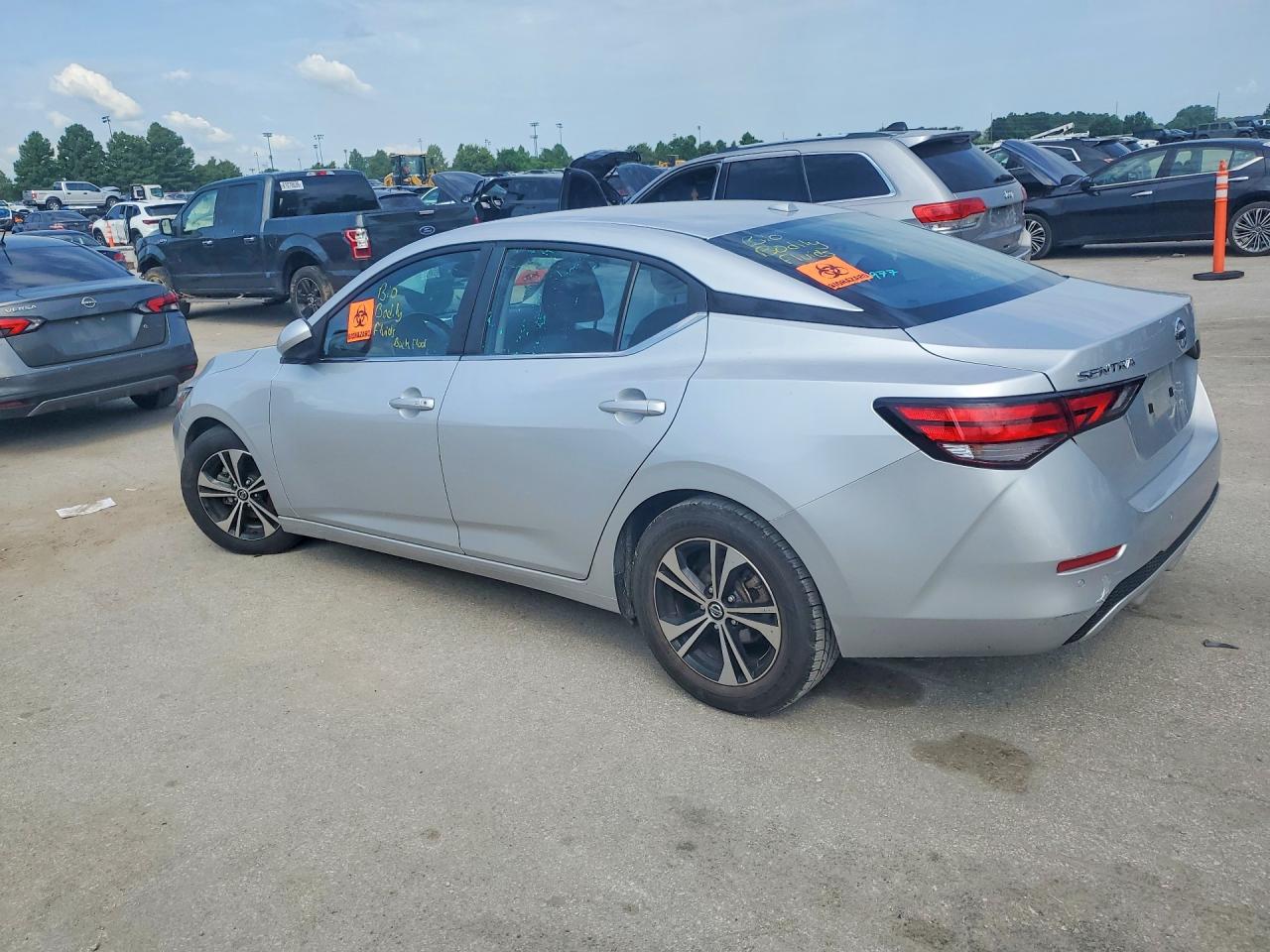 2023 Nissan Sentra Sv Silver vin: 3N1AB8CV8PY243868