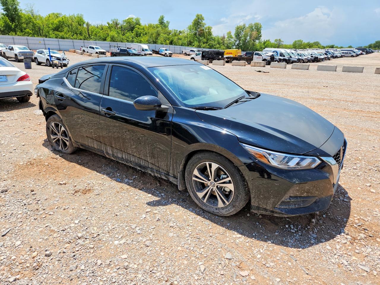 2023 Nissan Sentra Sv Black vin: 3N1AB8CV8PY275073