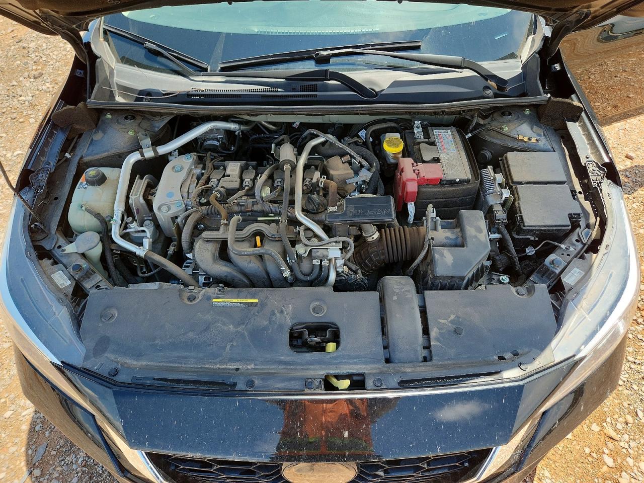 2023 Nissan Sentra Sv Black vin: 3N1AB8CV8PY275073