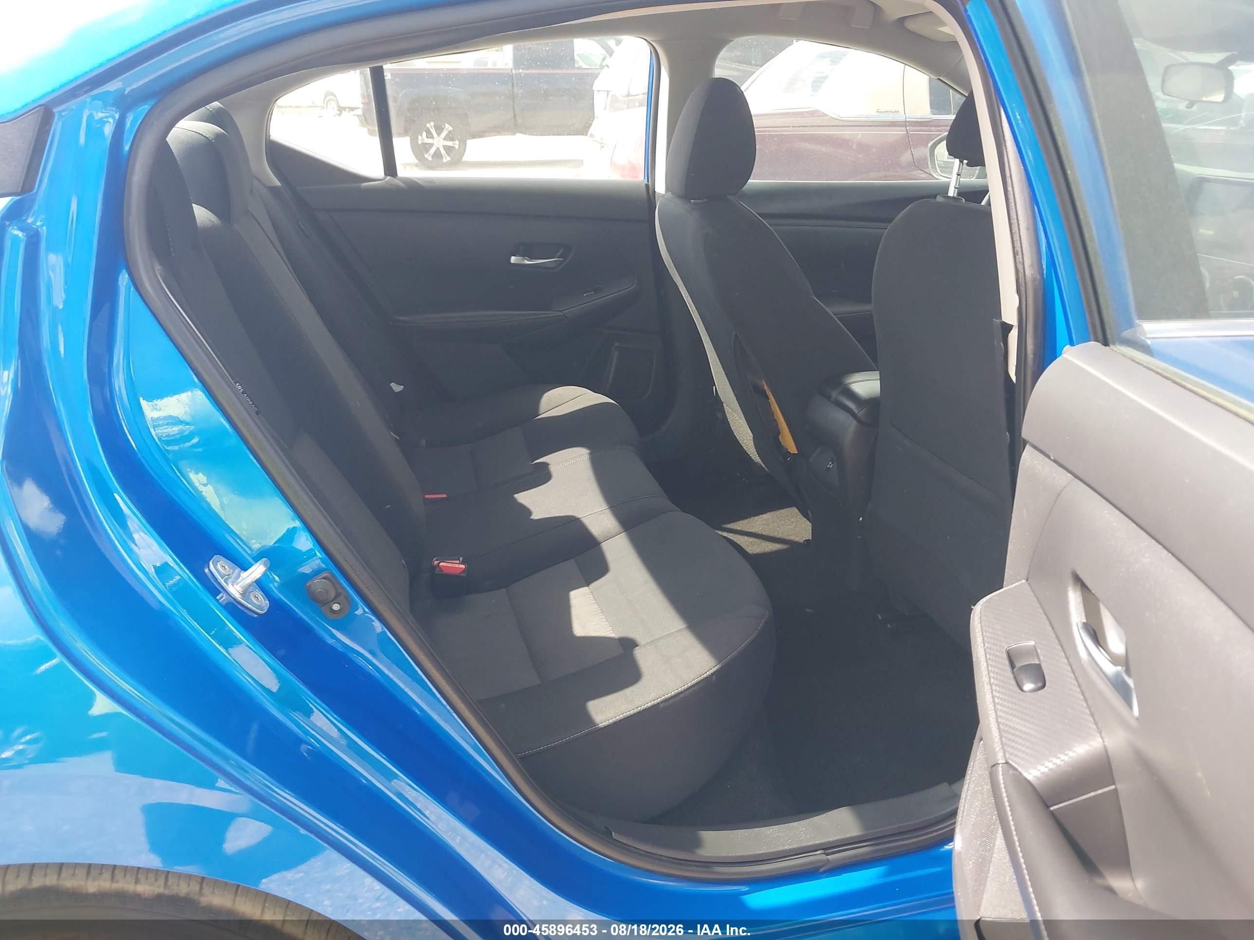 2023 Nissan Sentra Sv Xtronic Cvt Blue vin: 3N1AB8CV8PY292701
