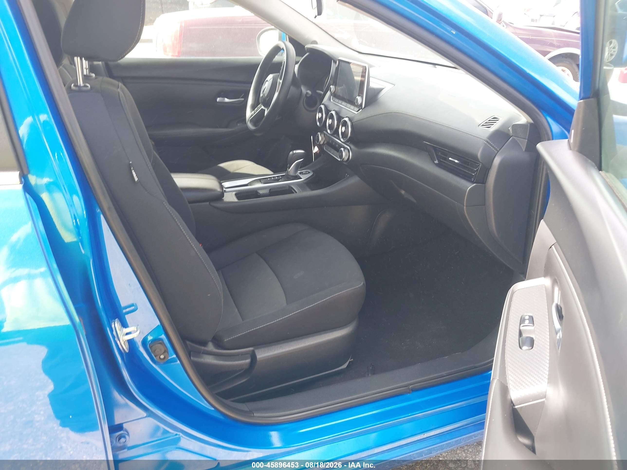 2023 Nissan Sentra Sv Xtronic Cvt Blue vin: 3N1AB8CV8PY292701
