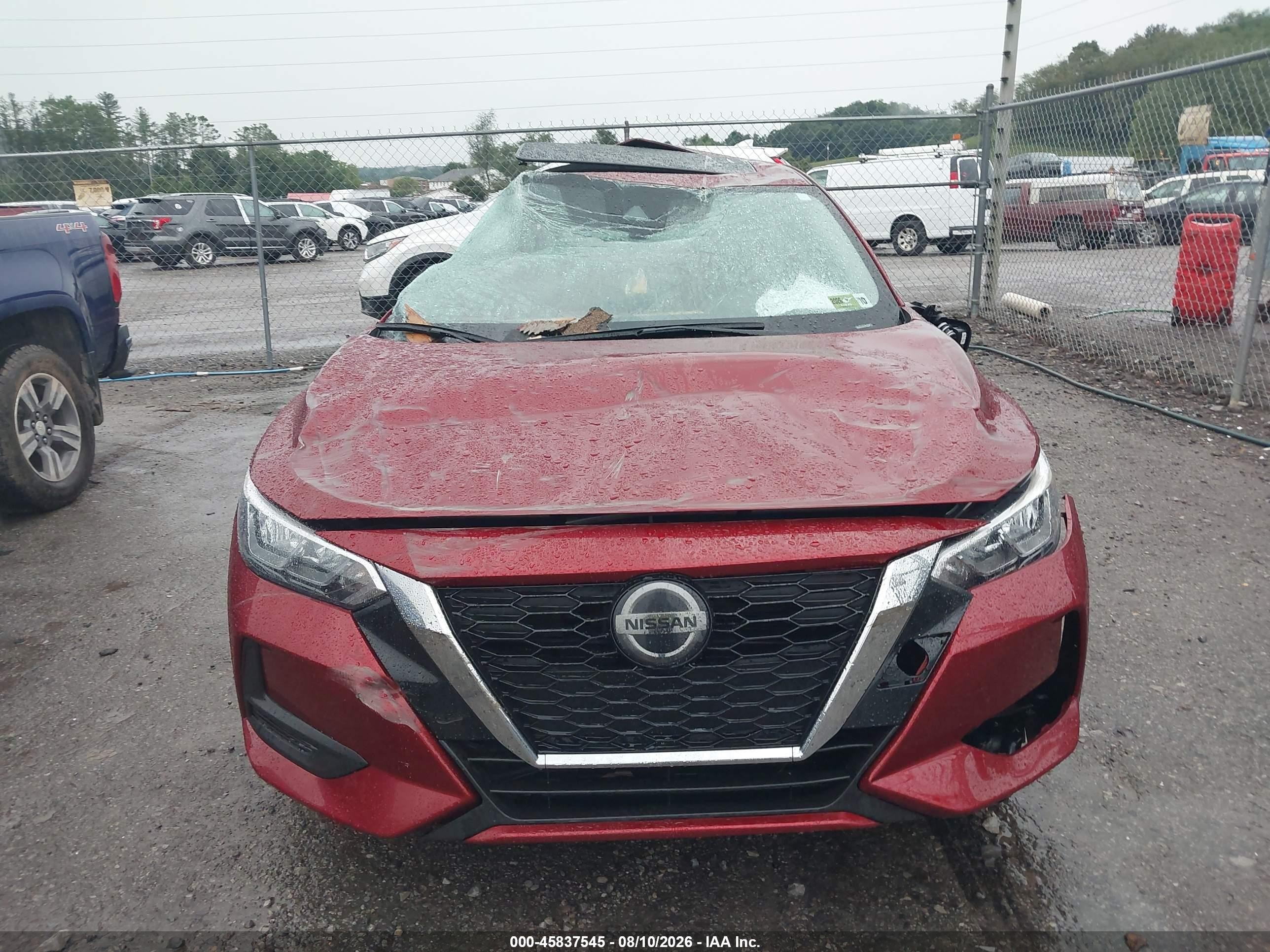 2023 Nissan Sentra Sv Xtronic Cvt Burgundy vin: 3N1AB8CV8PY322442