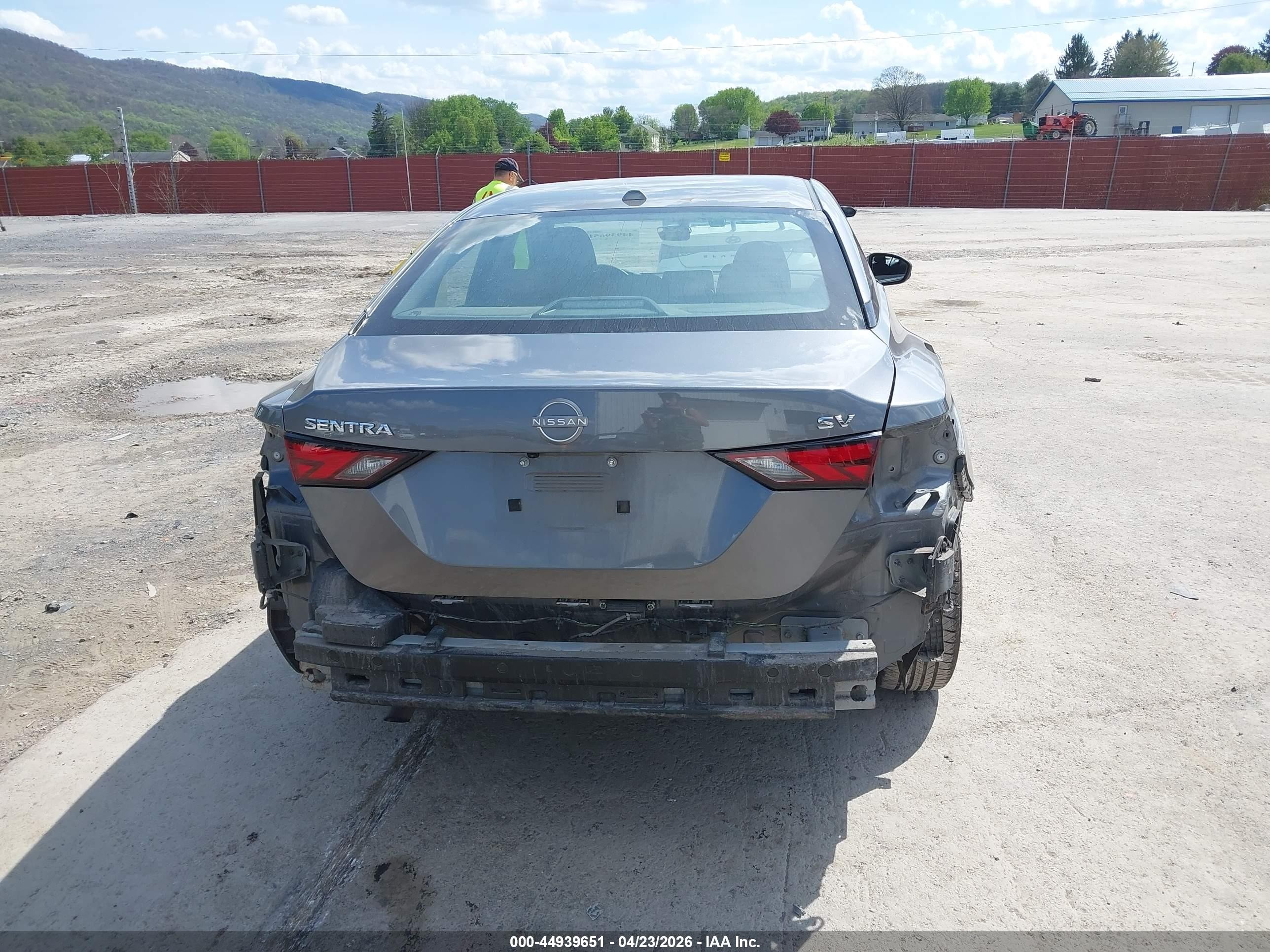 2024 Nissan Sentra Sv Xtronic Cvt Серый vin: 3N1AB8CV8RY276310