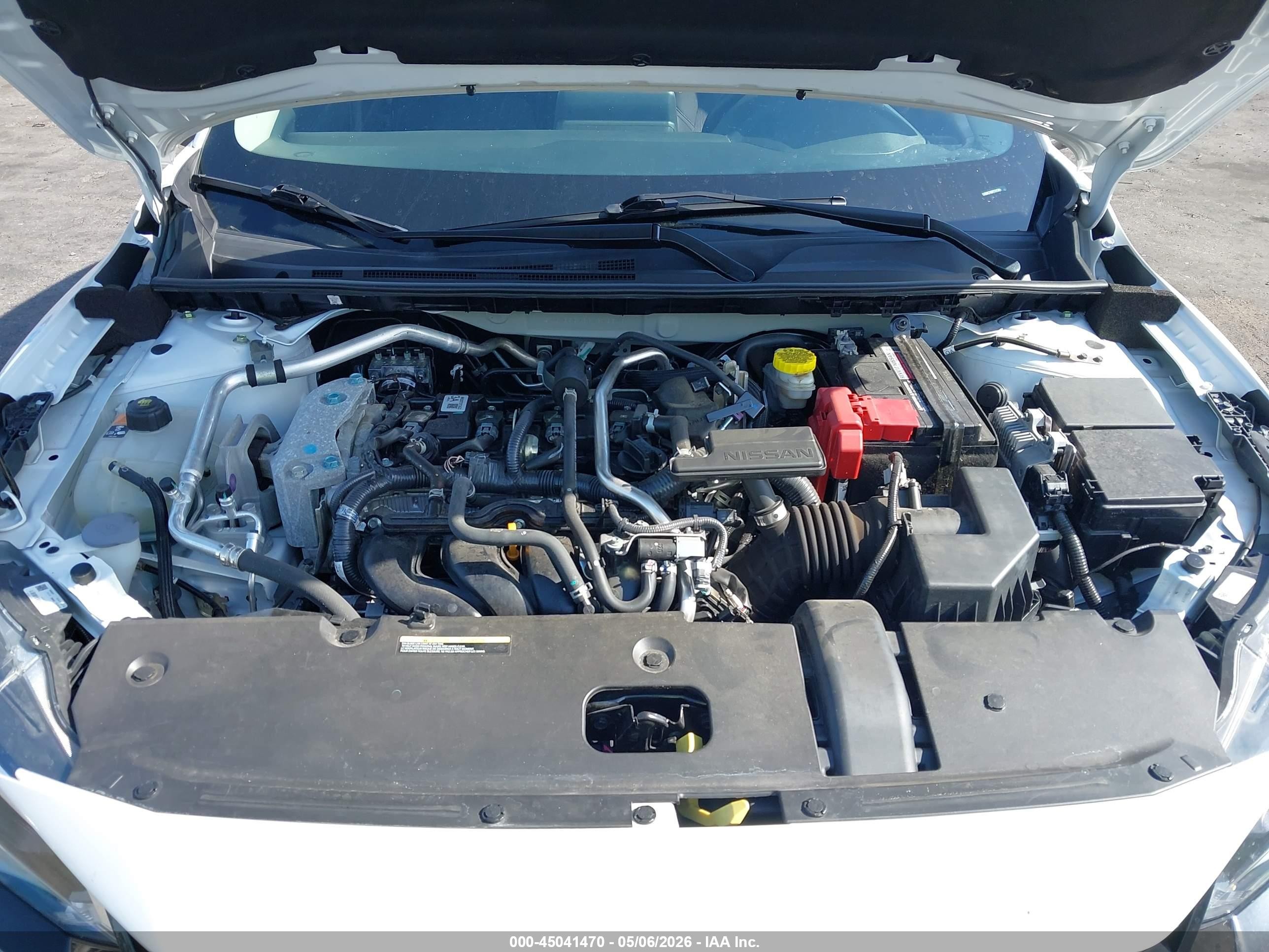 2024 Nissan Sentra Sv Xtronic Cvt White vin: 3N1AB8CV8RY313615