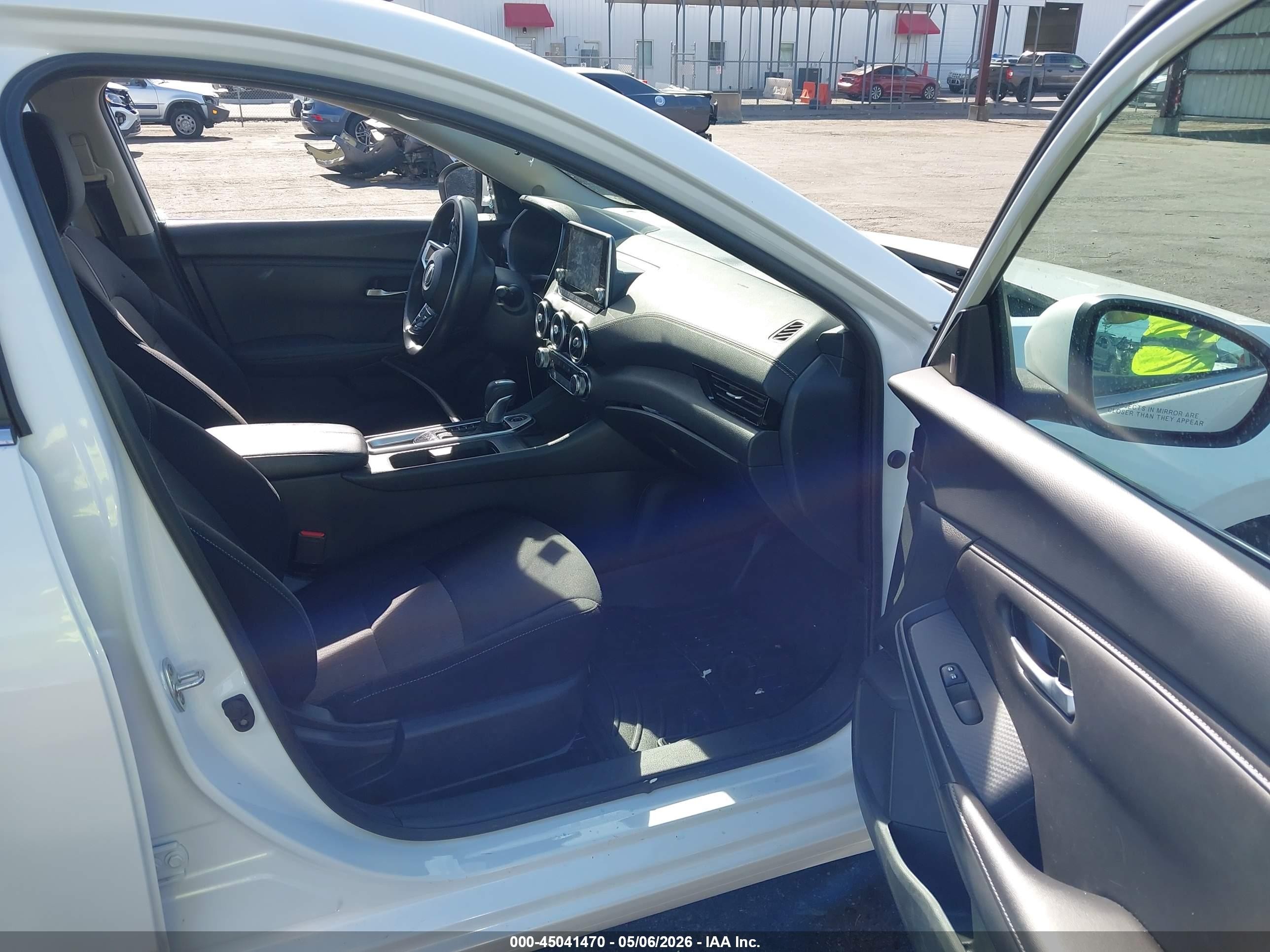 2024 Nissan Sentra Sv Xtronic Cvt White vin: 3N1AB8CV8RY313615