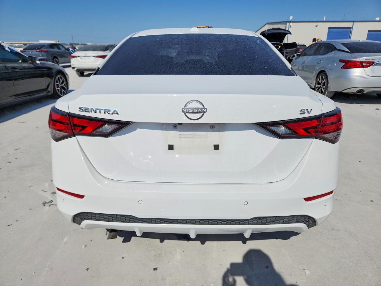 2024 Nissan Sentra Sv Белый vin: 3N1AB8CV8RY329541