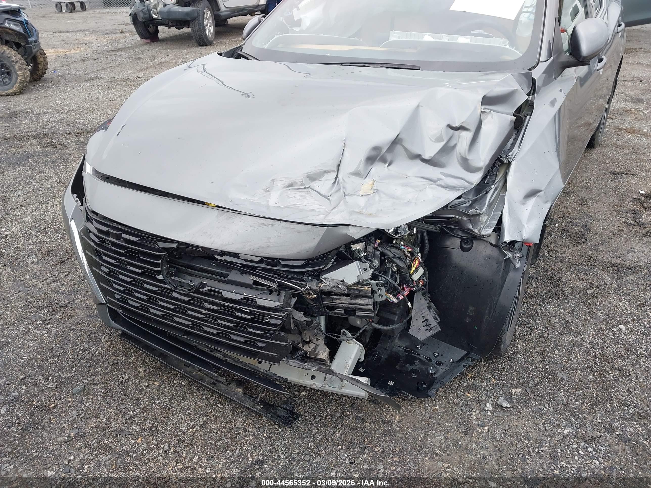 2024 Nissan Sentra Sv Xtronic Cvt Серый vin: 3N1AB8CV8RY367190