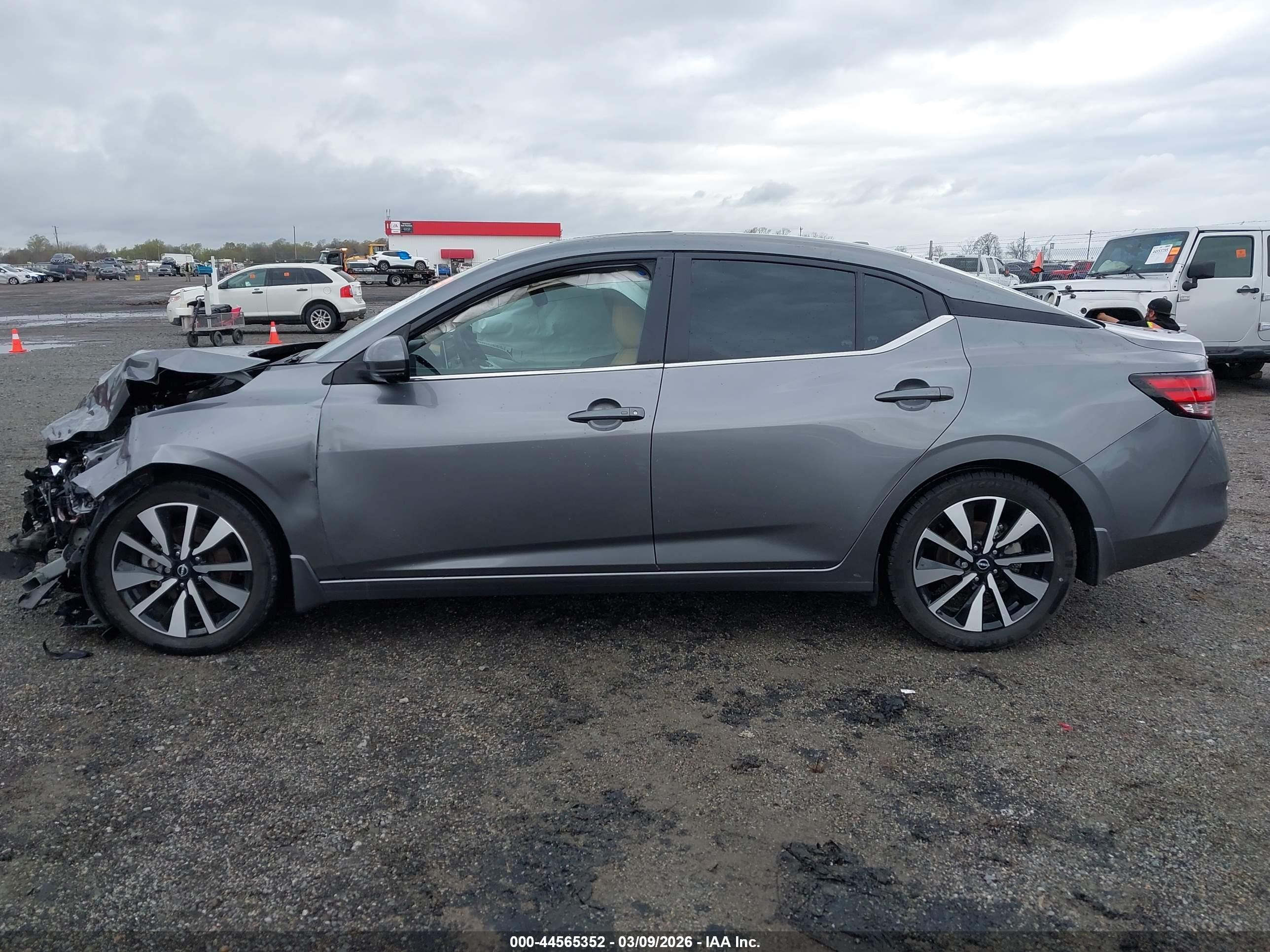 2024 Nissan Sentra Sv Xtronic Cvt Серый vin: 3N1AB8CV8RY367190