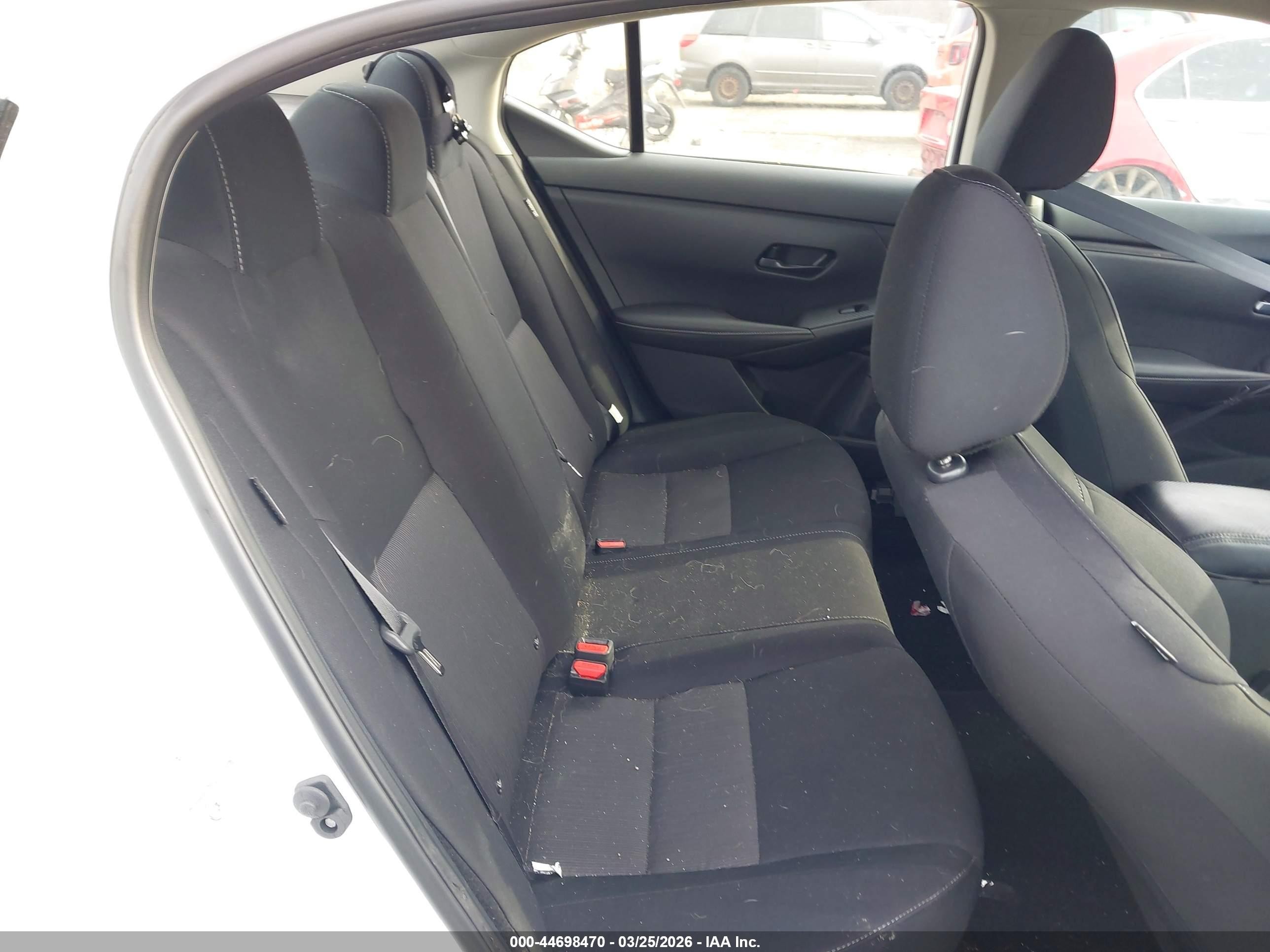 2025 Nissan Sentra Sv White vin: 3N1AB8CV8SY233866