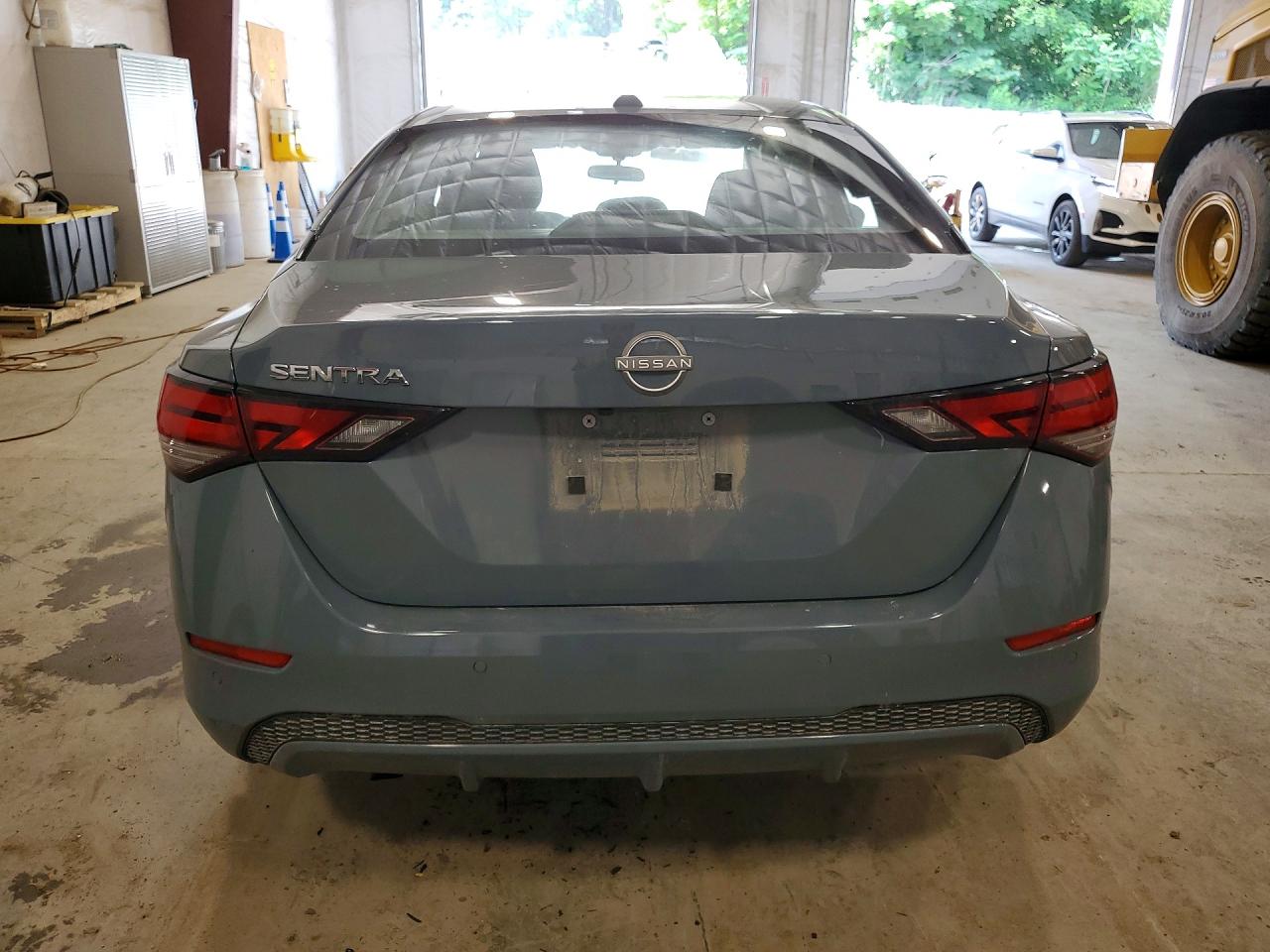 2025 Nissan Sentra Sv Gray vin: 3N1AB8CV8SY371536