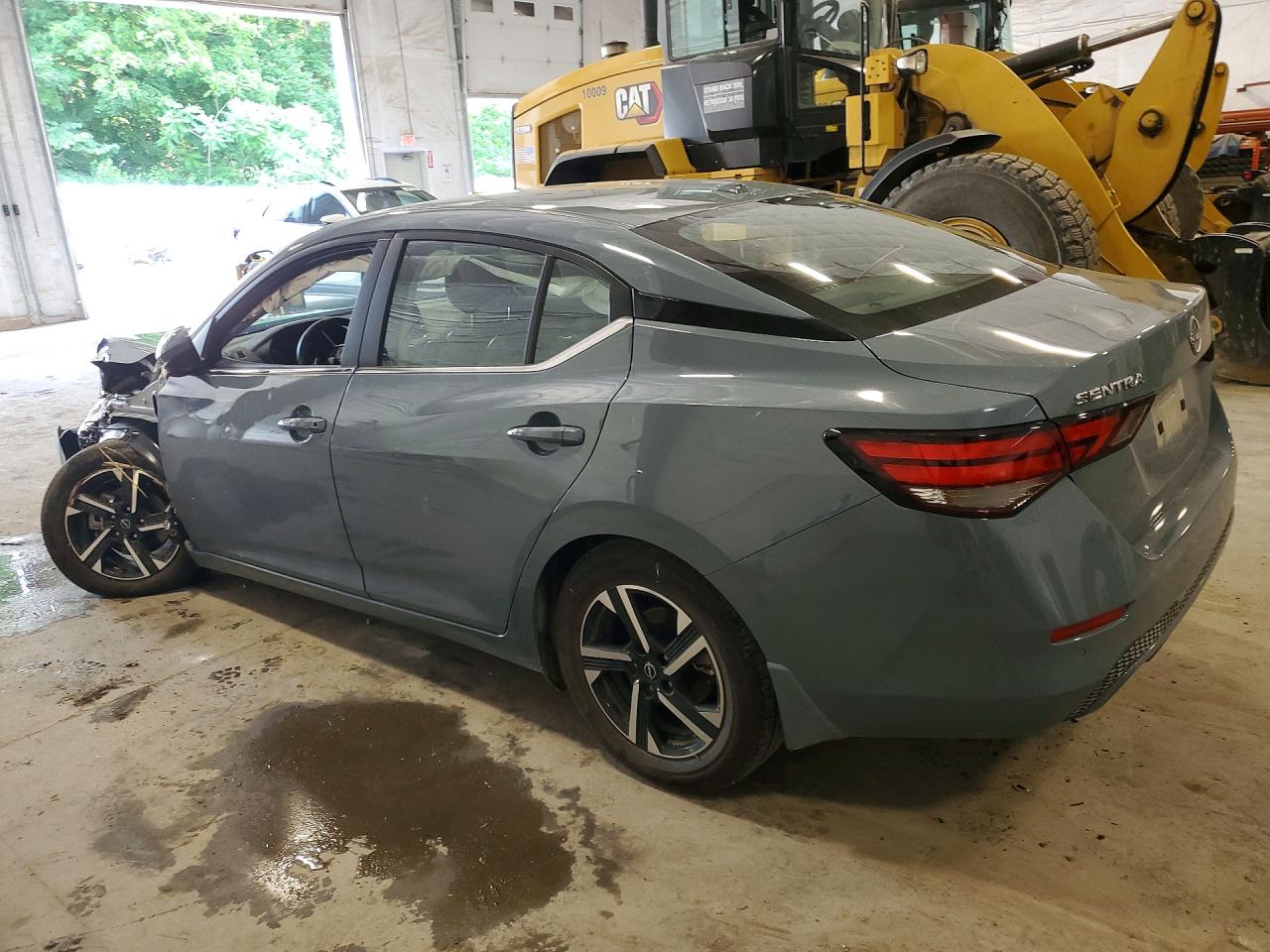 2025 Nissan Sentra Sv Gray vin: 3N1AB8CV8SY371536