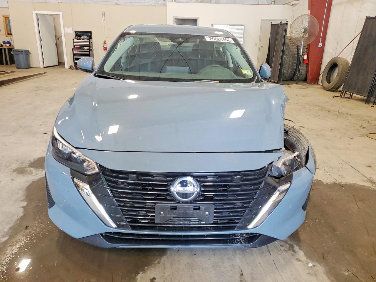 2025 Nissan Sentra Sv Gray vin: 3N1AB8CV8SY371536
