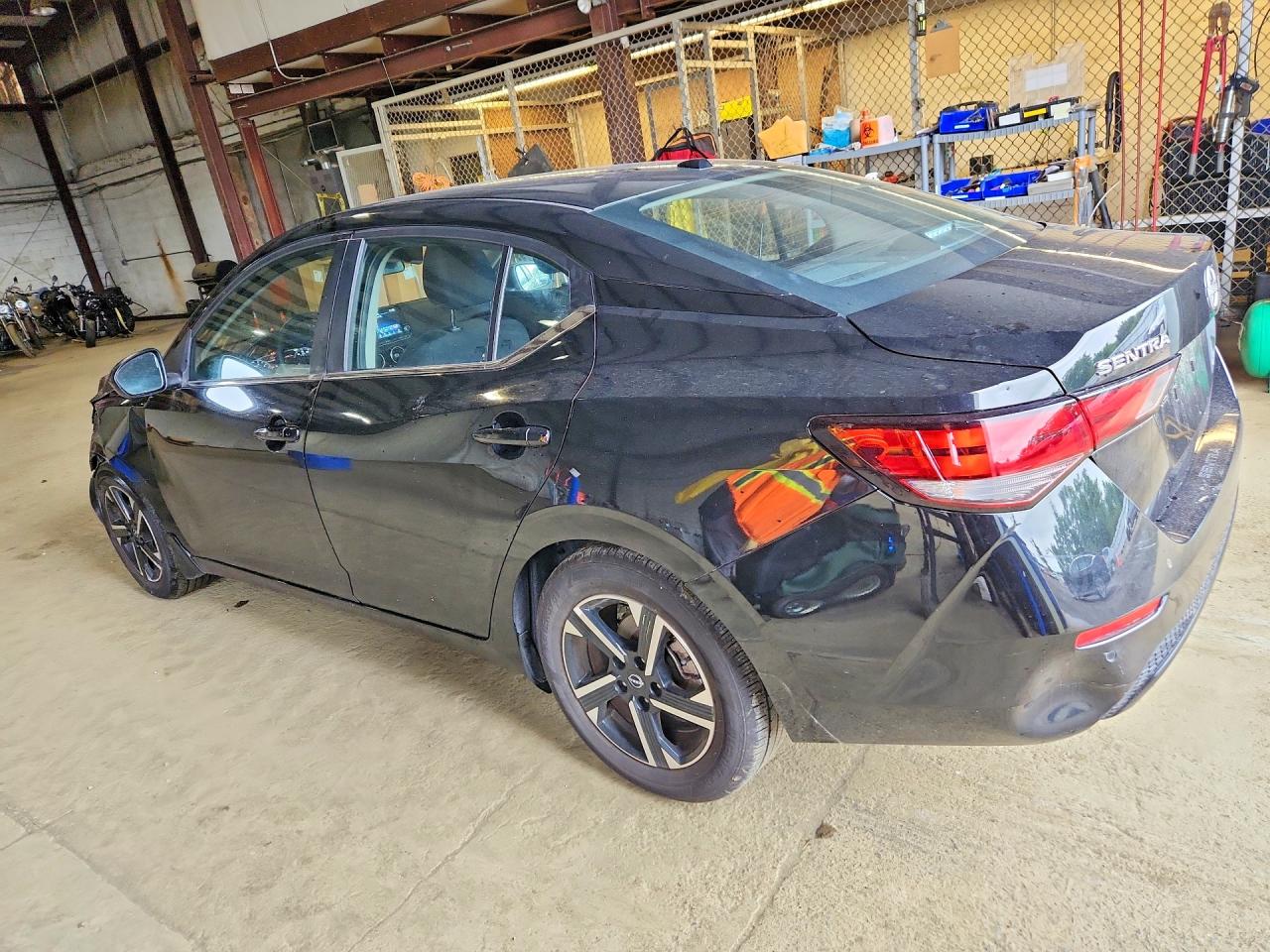 2025 Nissan Sentra Sv Black vin: 3N1AB8CV8SY371861