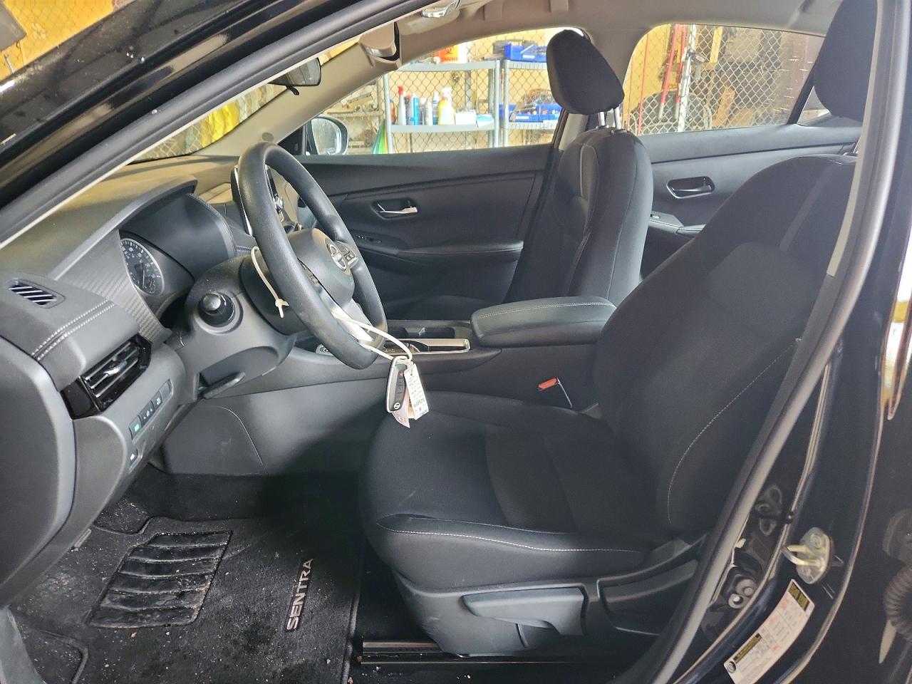2025 Nissan Sentra Sv Black vin: 3N1AB8CV8SY371861