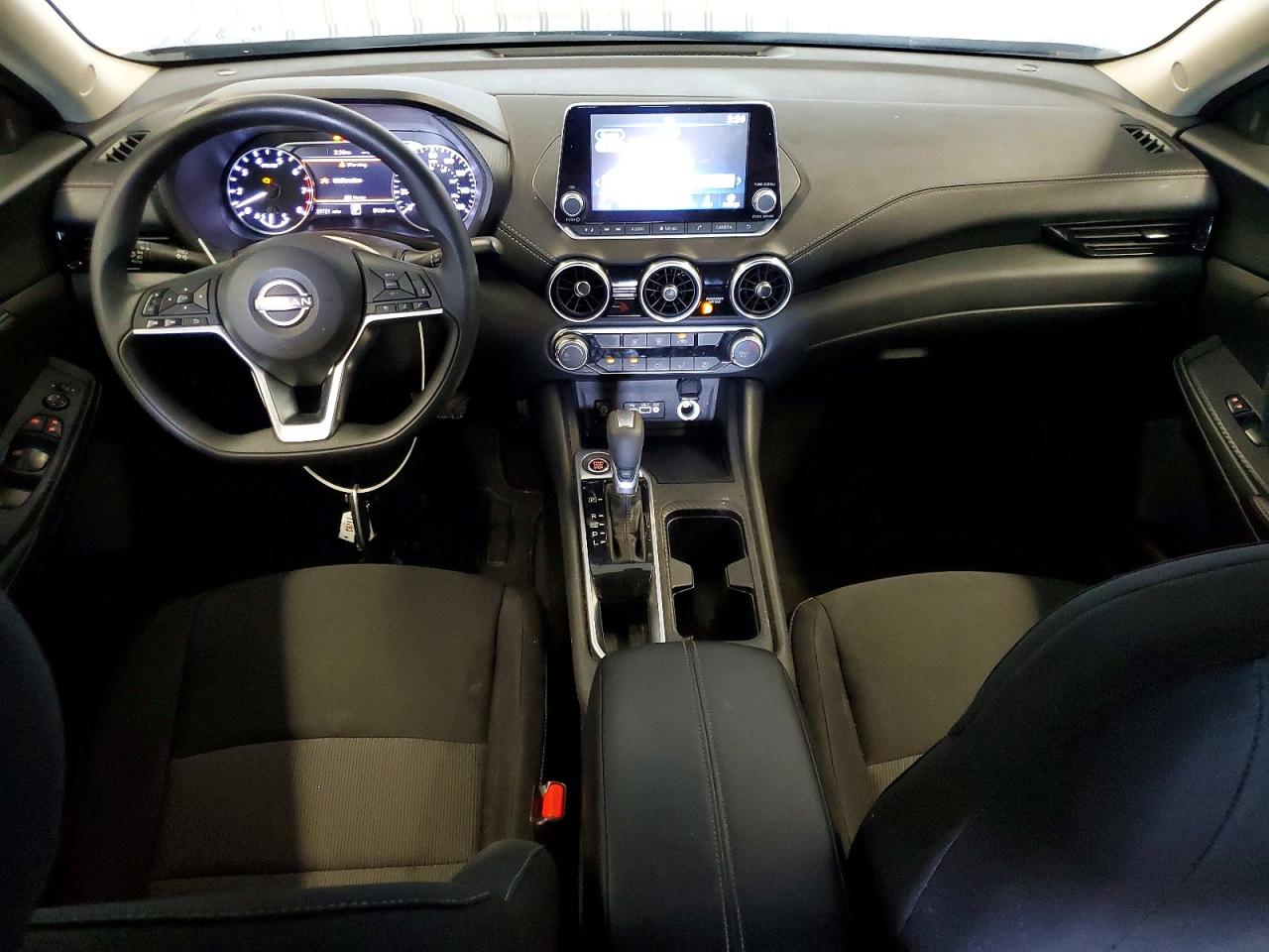 2025 Nissan Sentra Sv Черный vin: 3N1AB8CV8SY384092