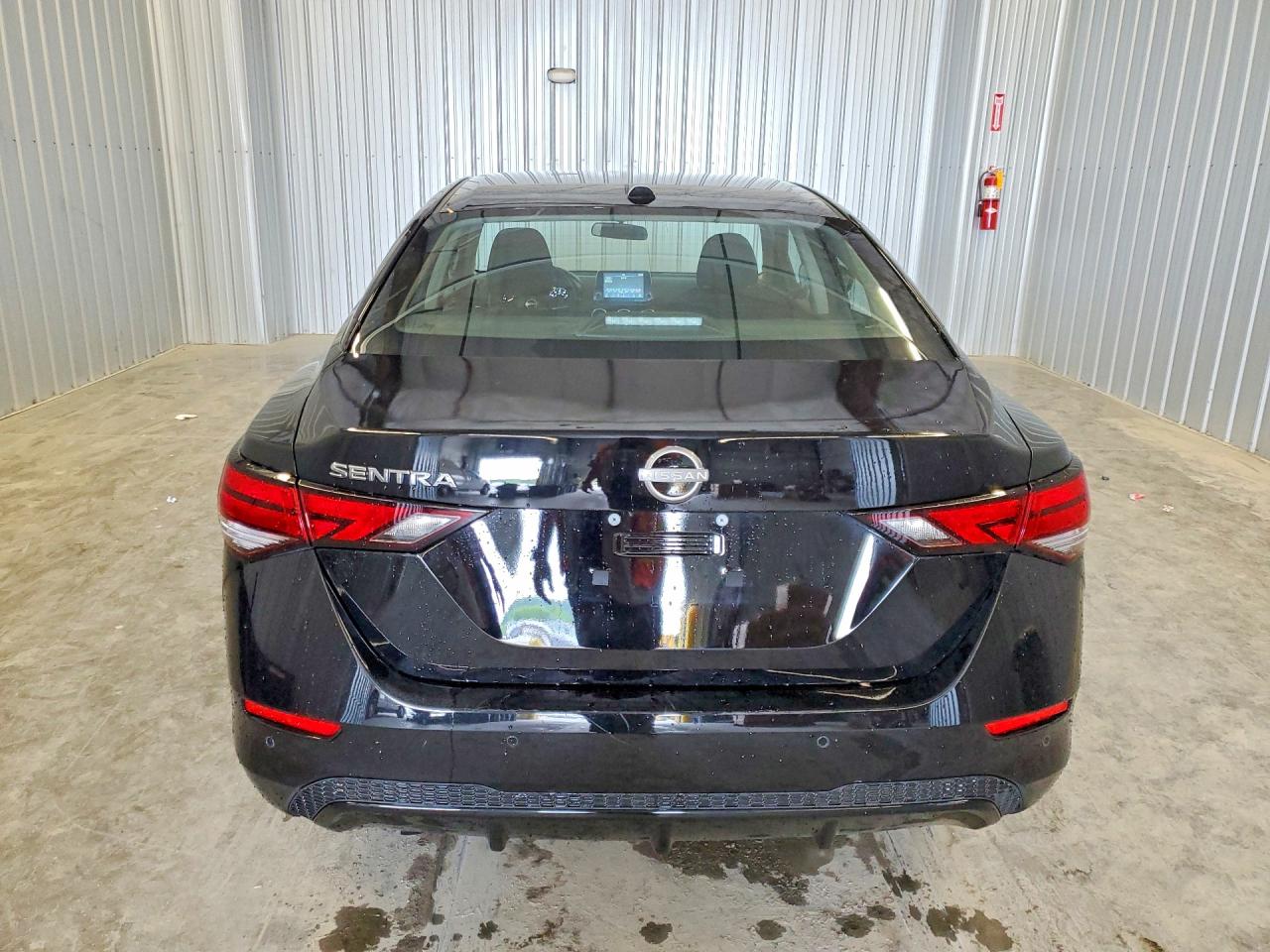 2025 Nissan Sentra Sv Черный vin: 3N1AB8CV8SY384092