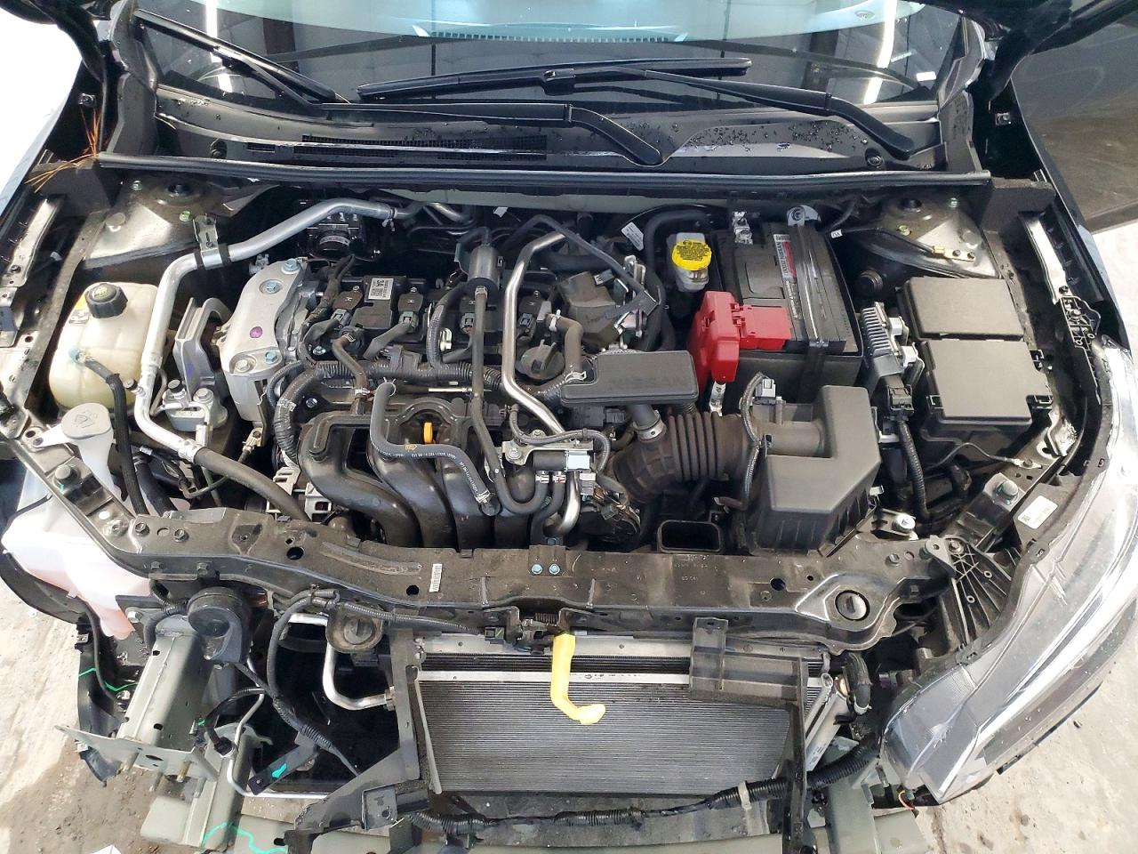 2025 Nissan Sentra Sv Черный vin: 3N1AB8CV8SY384092