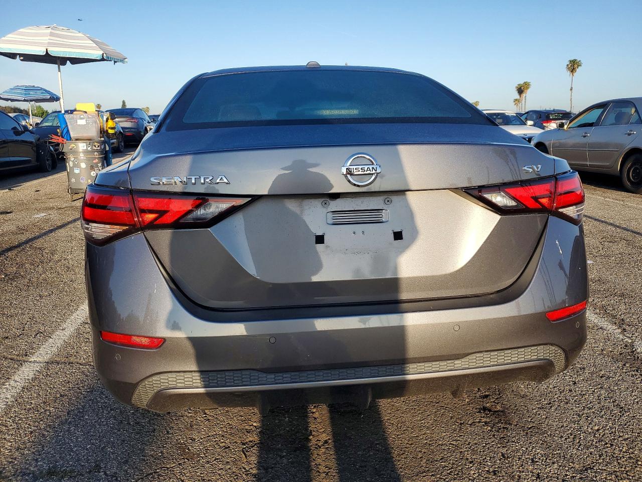 2020 Niss Sentra Серый vin: 3N1AB8CV9LY216673