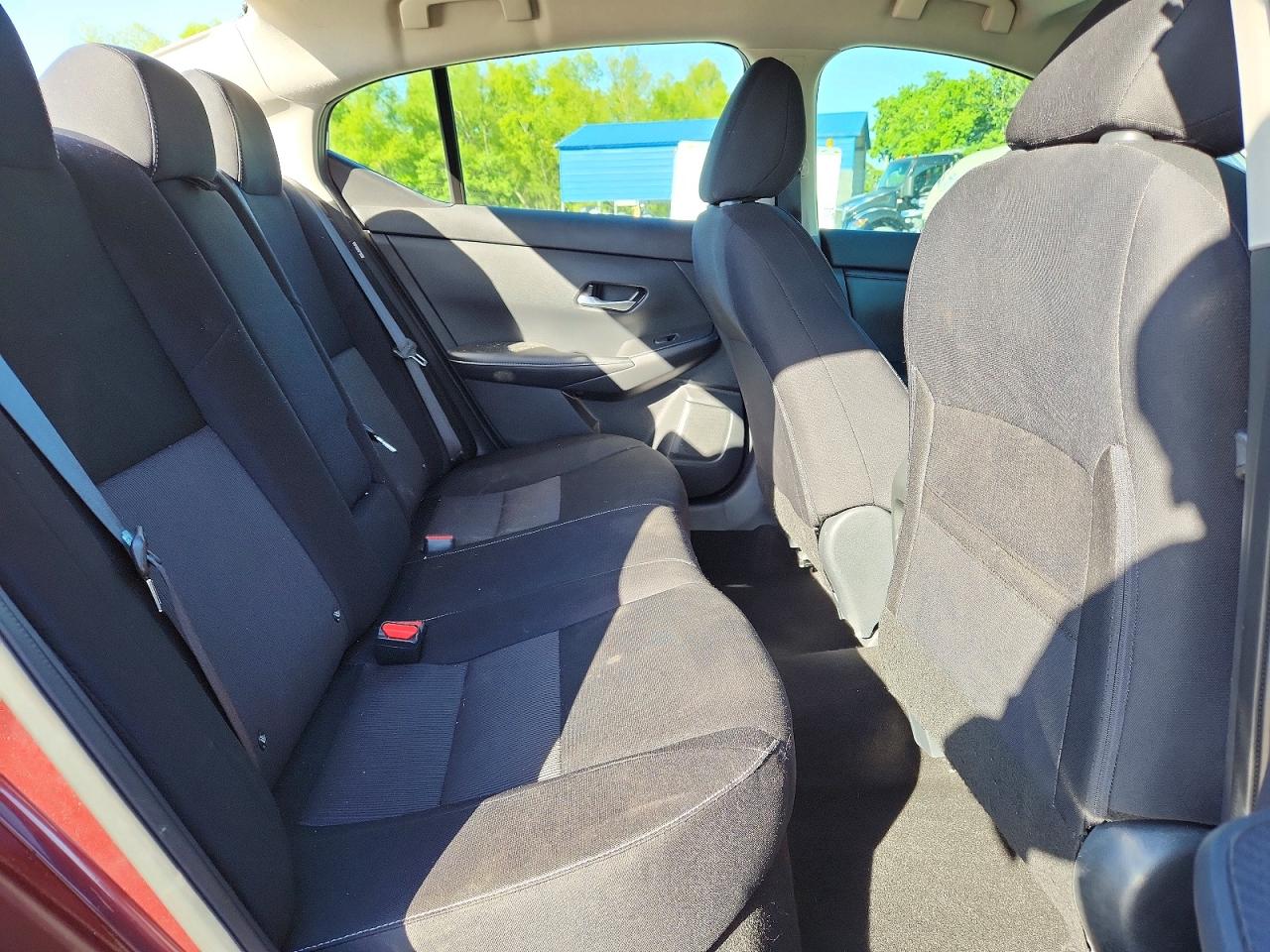 2021 Nissan Sentra Sv Темно-бордовый vin: 3N1AB8CV9MY213211