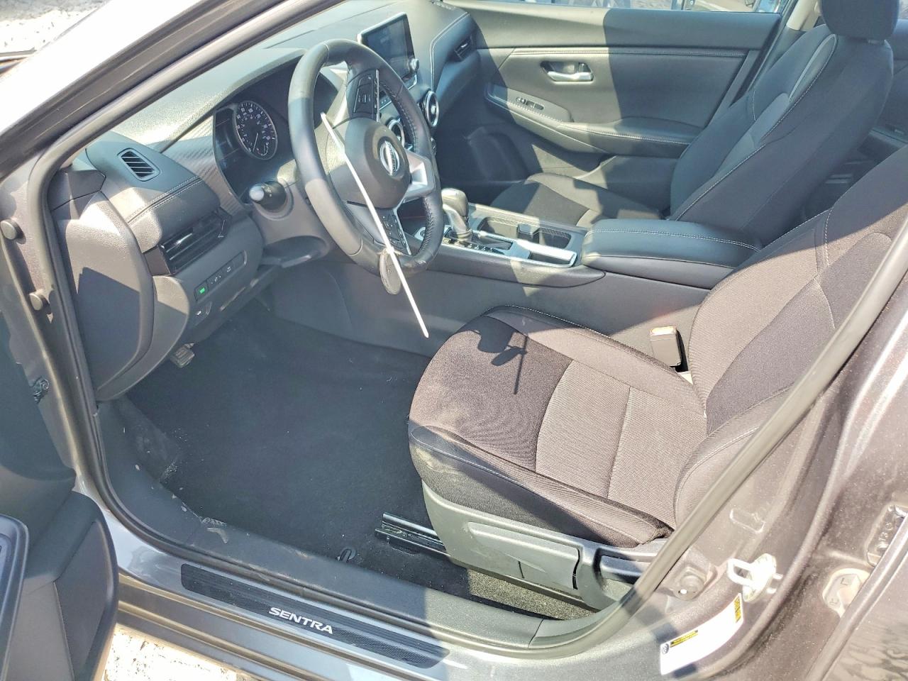 2021 Nissan Sentra Sv Серый vin: 3N1AB8CV9MY275806