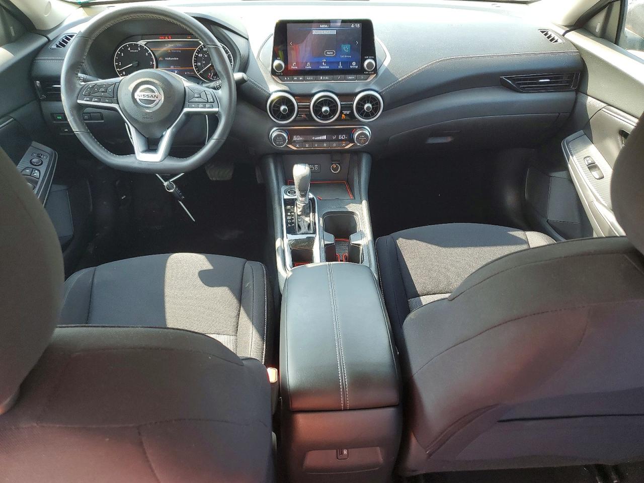2021 Nissan Sentra Sv Серый vin: 3N1AB8CV9MY275806