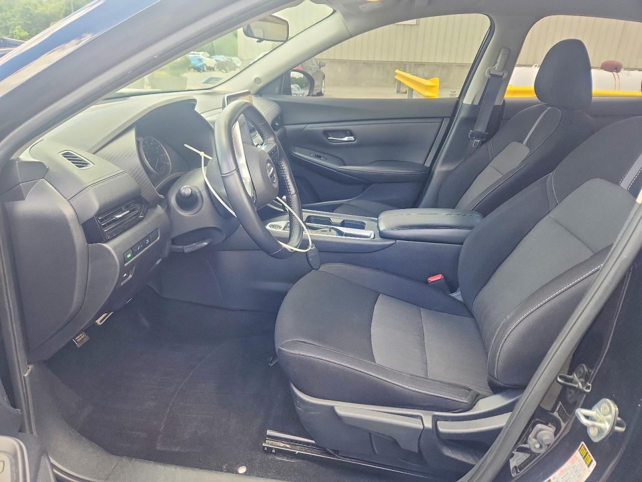 2021 Nissan Sentra Sv Black vin: 3N1AB8CV9MY323630