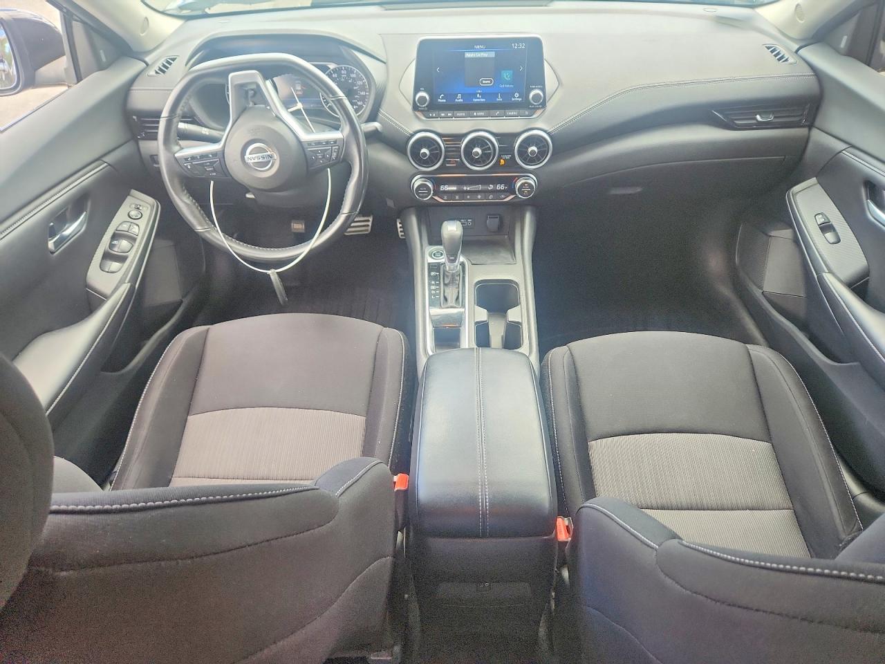 2021 Nissan Sentra Sv Black vin: 3N1AB8CV9MY323630
