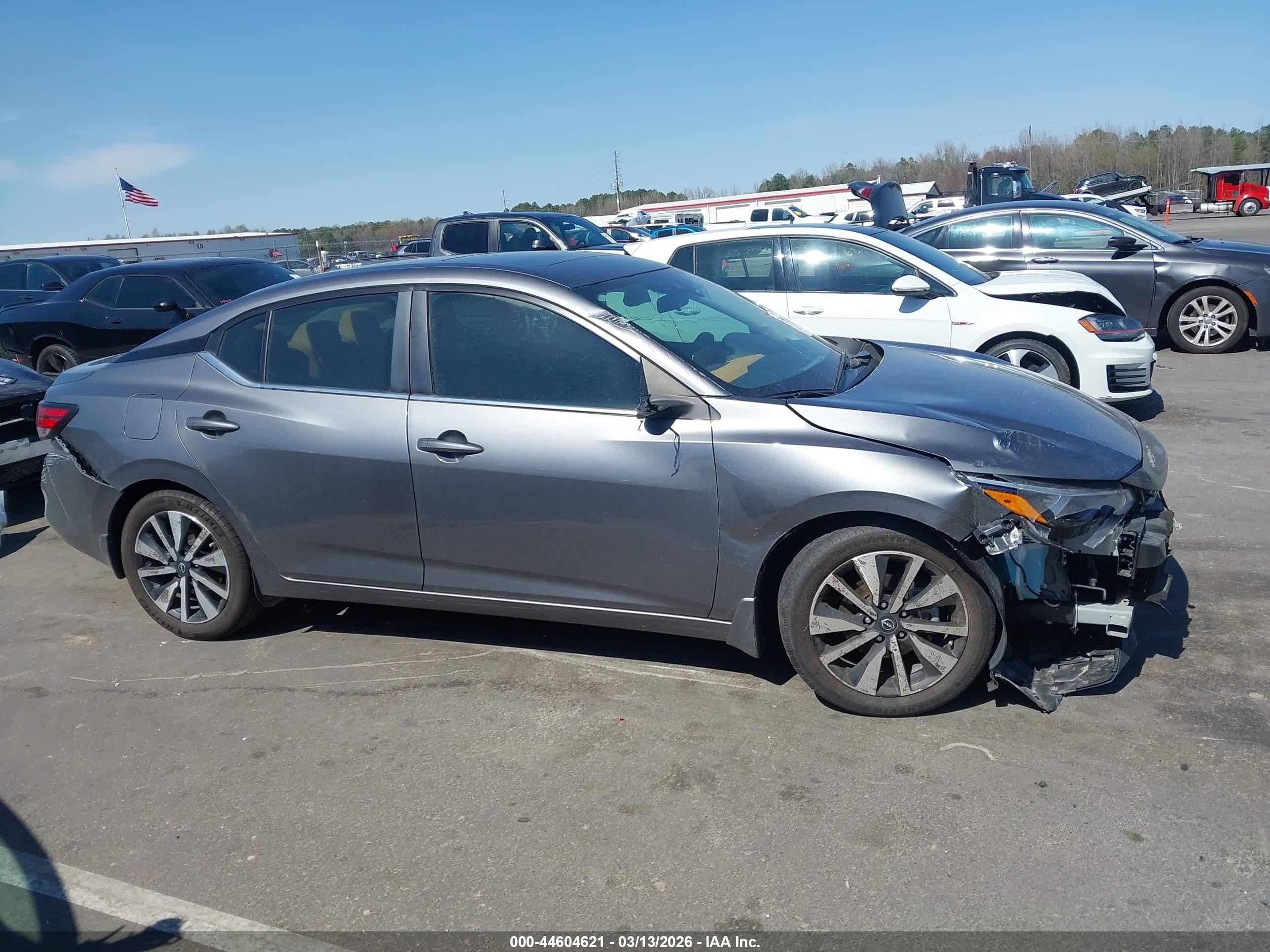 2024 Nissan Sentra Sv Xtronic Cvt Gray vin: 3N1AB8CV9RY209943