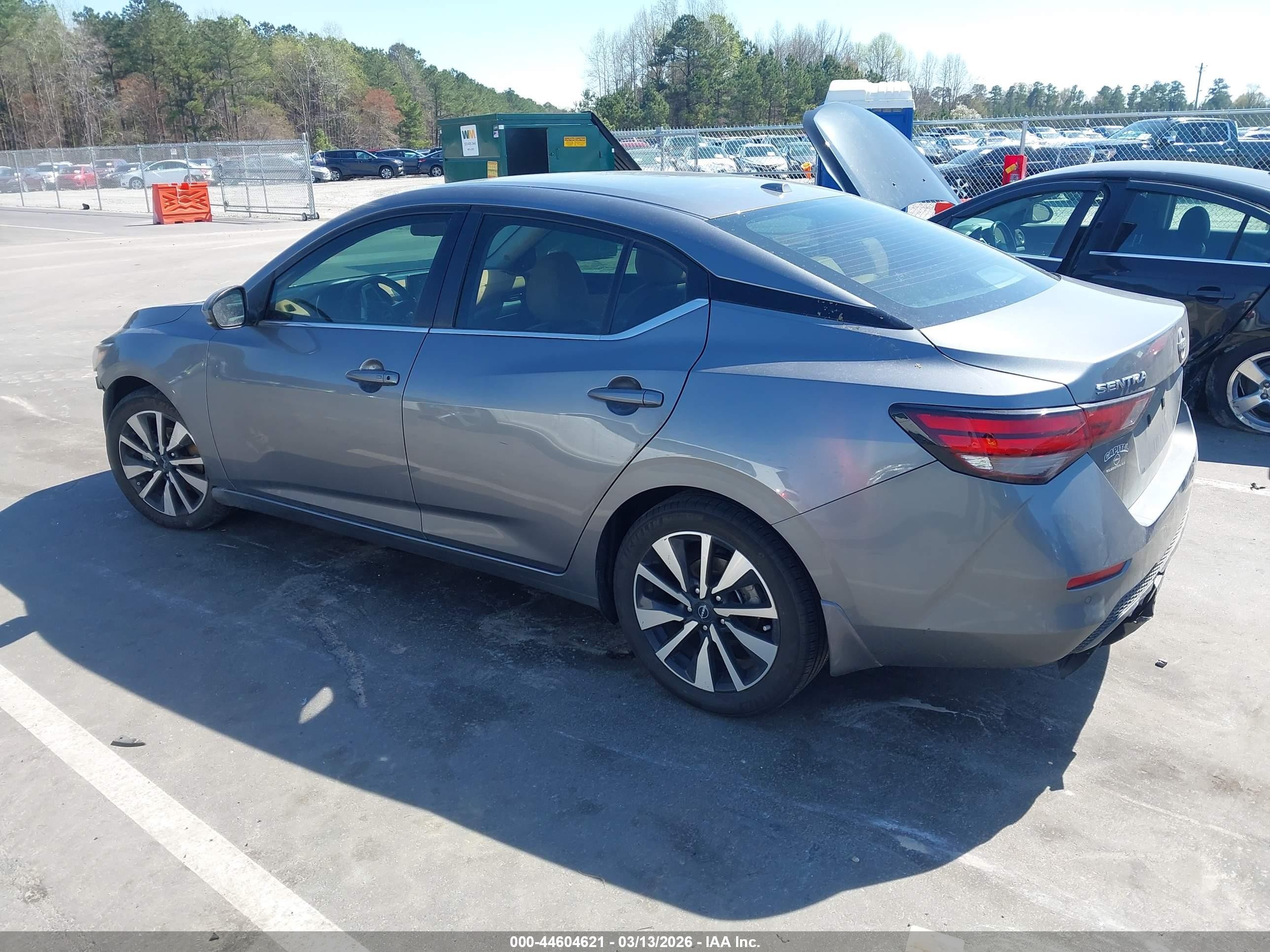 2024 Nissan Sentra Sv Xtronic Cvt Gray vin: 3N1AB8CV9RY209943