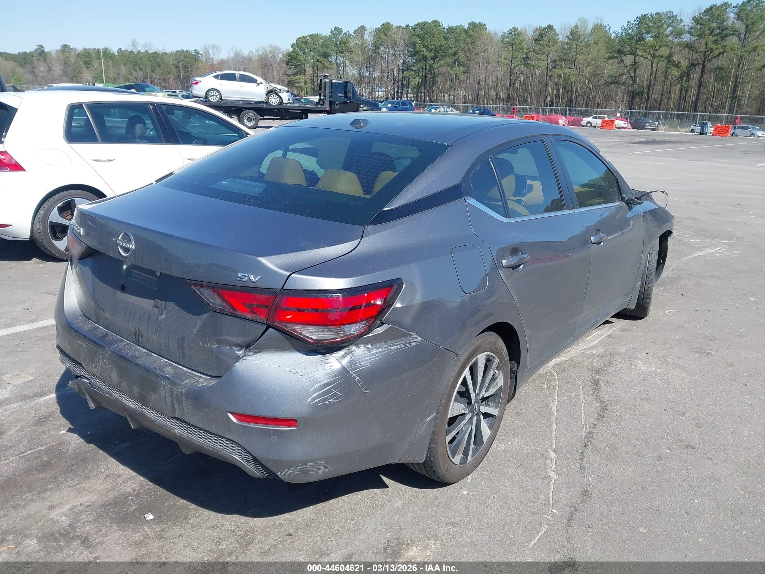 2024 Nissan Sentra Sv Xtronic Cvt Gray vin: 3N1AB8CV9RY209943
