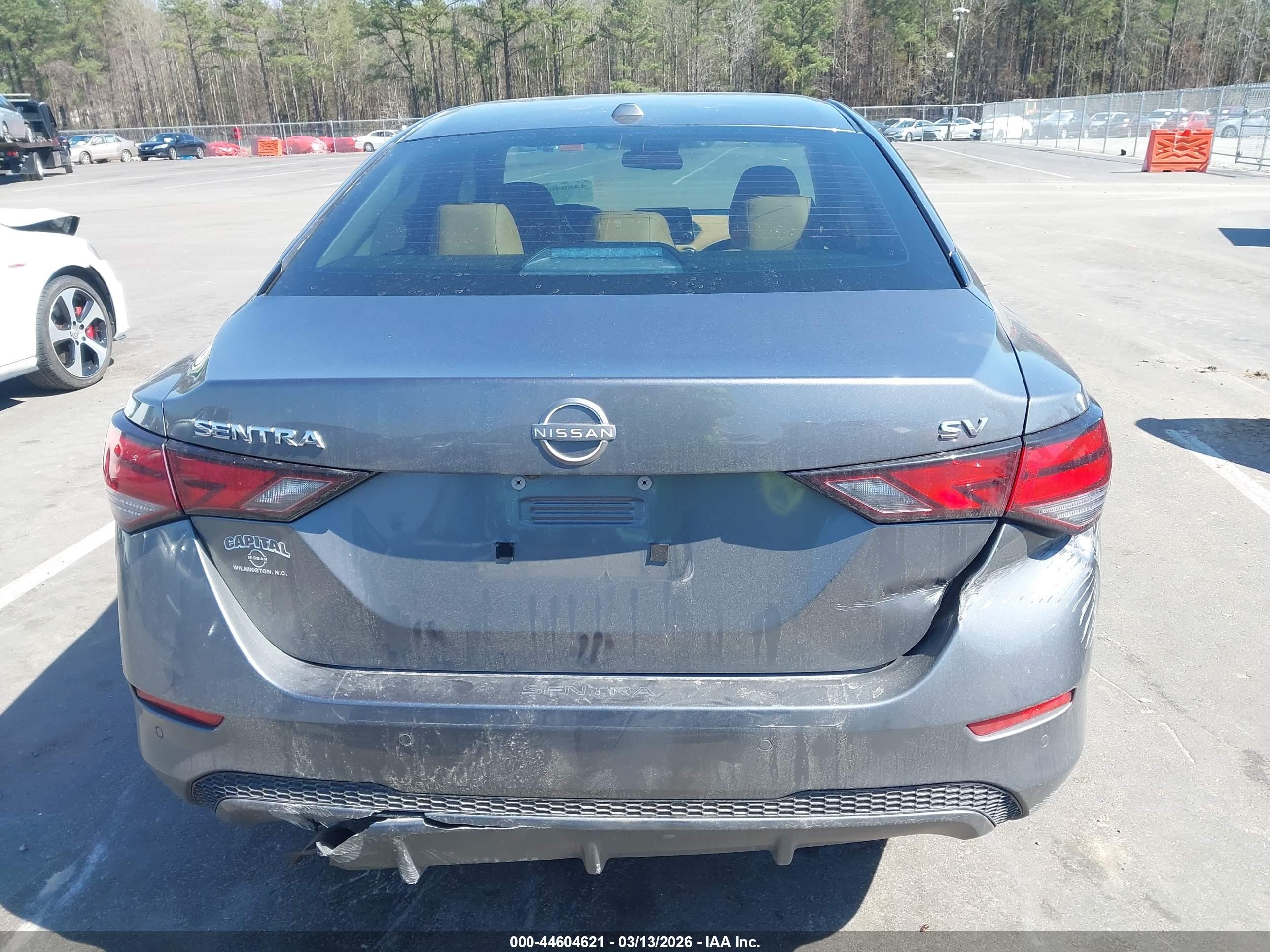 2024 Nissan Sentra Sv Xtronic Cvt Gray vin: 3N1AB8CV9RY209943