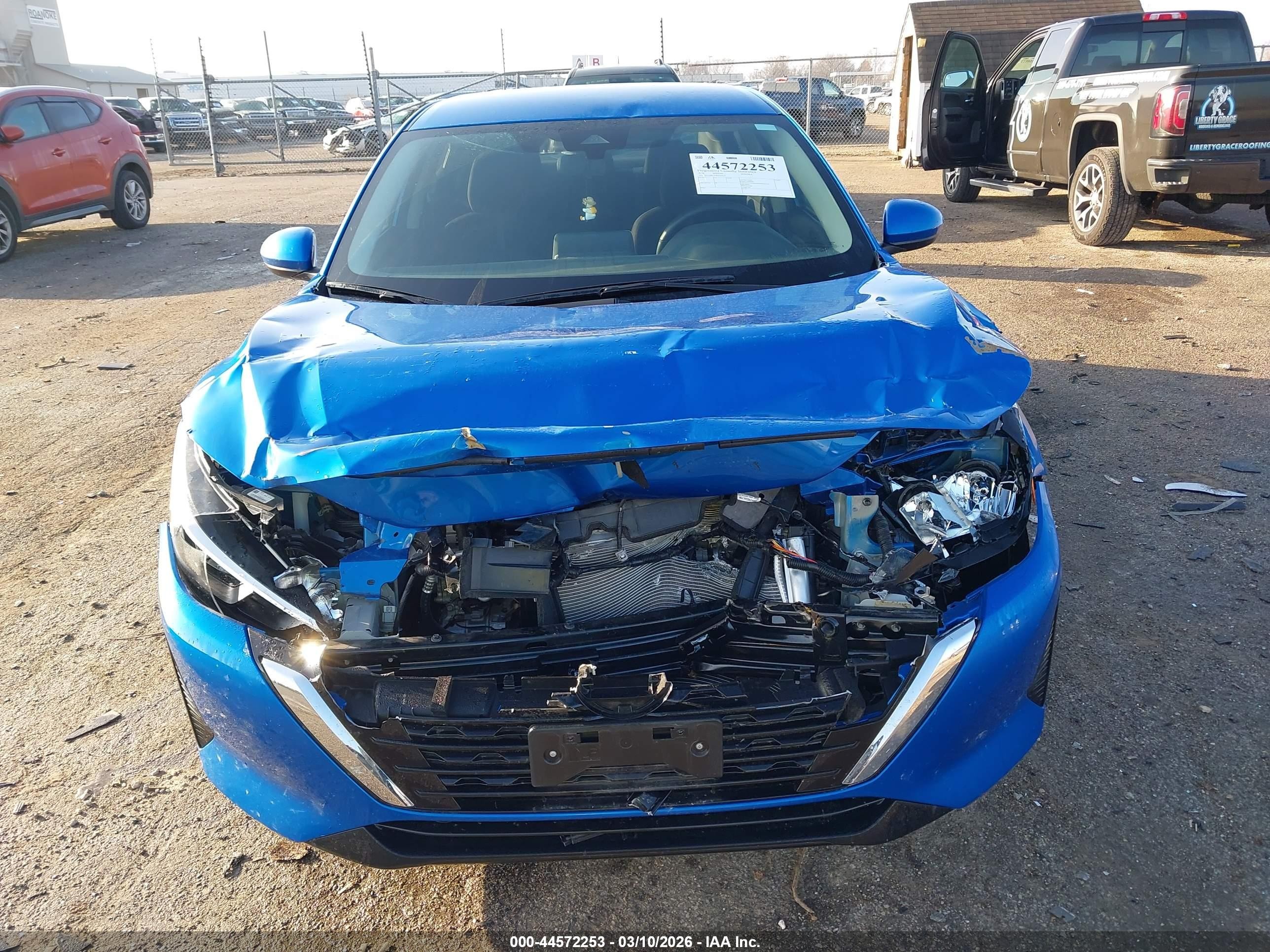 2024 Nissan Sentra Sv Xtronic Cvt Blue vin: 3N1AB8CV9RY310514