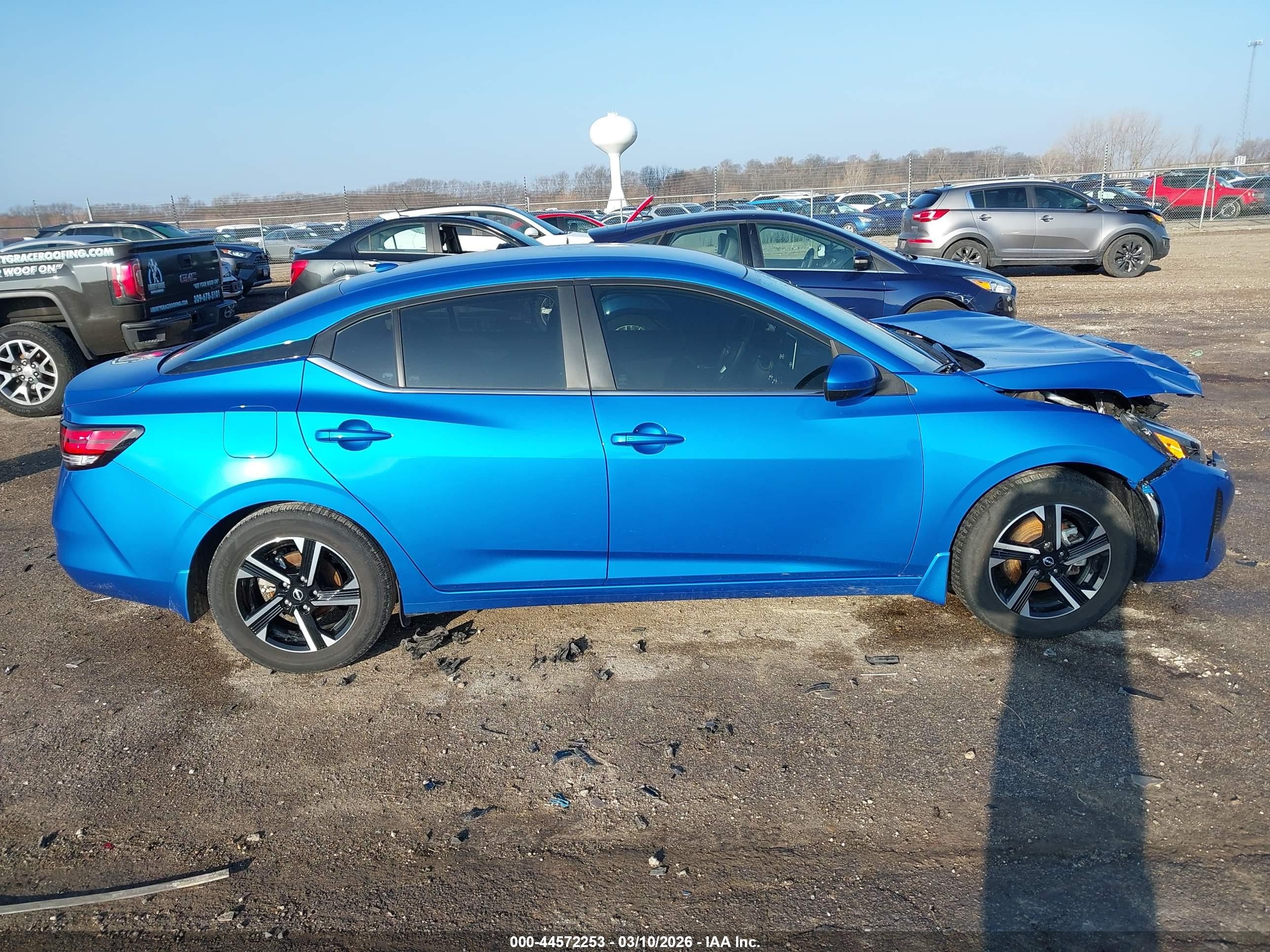 2024 Nissan Sentra Sv Xtronic Cvt Blue vin: 3N1AB8CV9RY310514